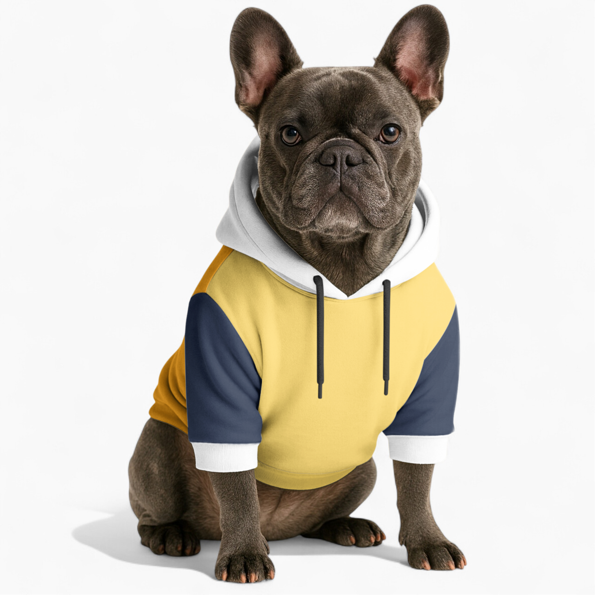 Milo French Bulldog Pet Sweatshirt for Outdoor Adventures-fadou
