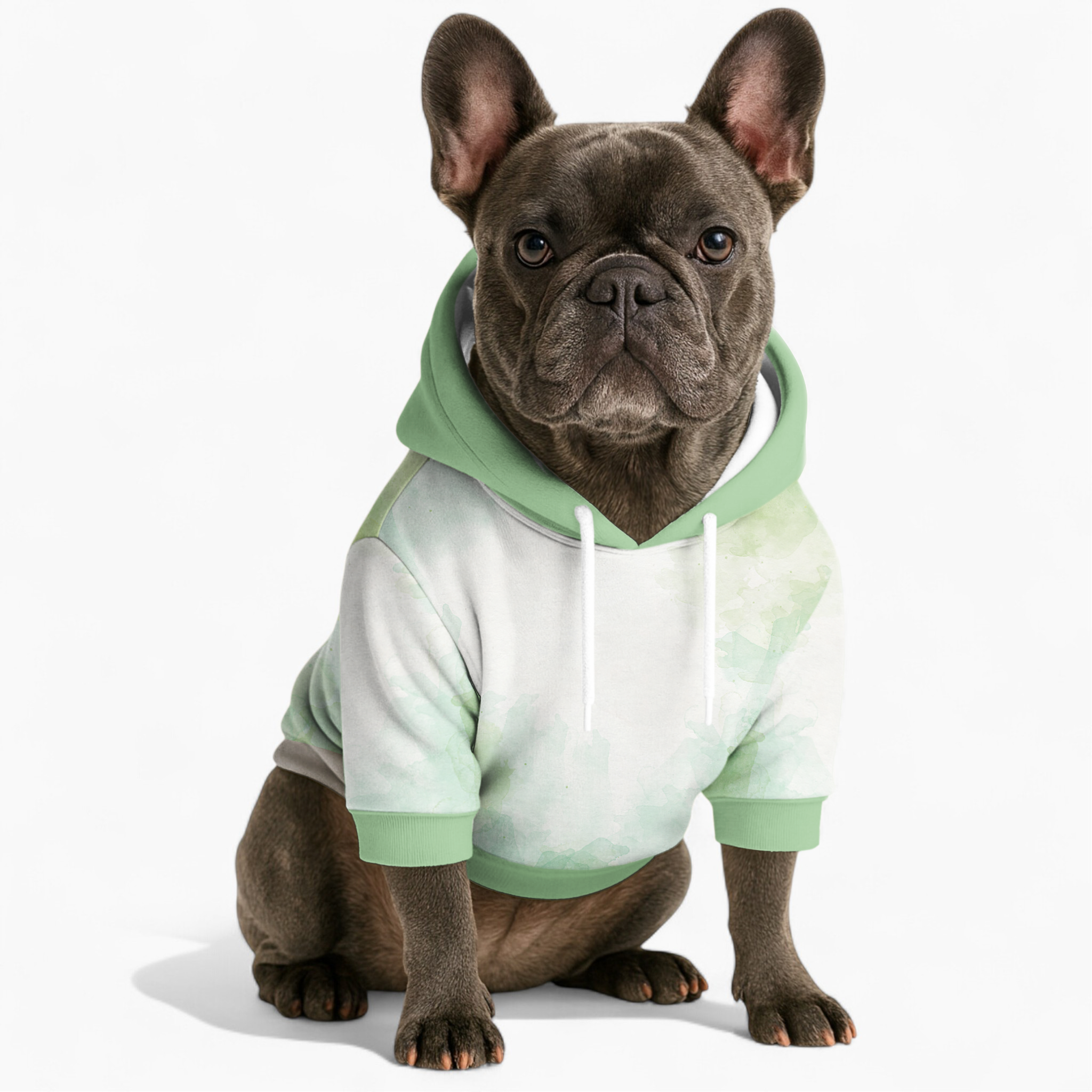 Rosa French Bulldog Fleece Hoodie for Training Sessions-fadou
