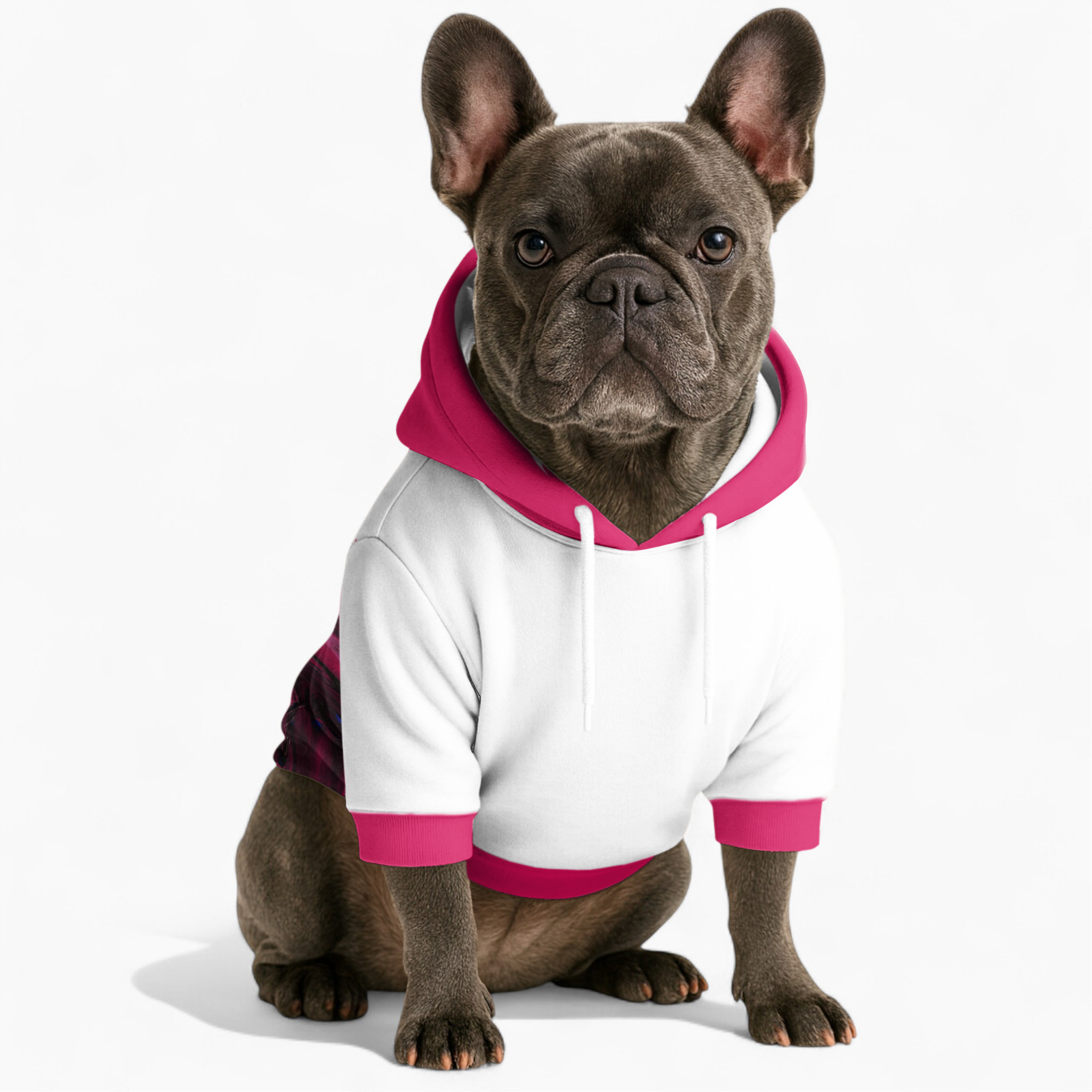 Sheila French Bulldog Cozy Hoodie for Brachycephalic Dogs-fadou