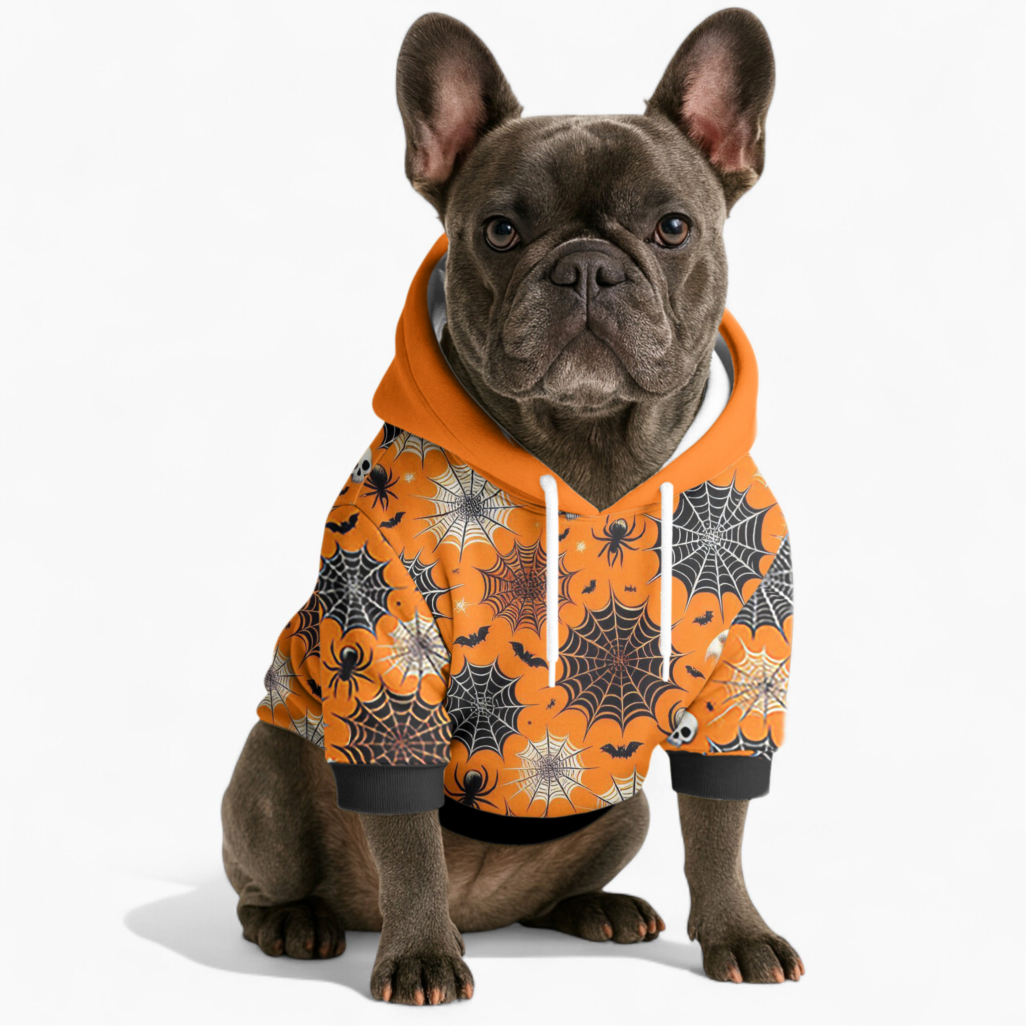 Winnie French Bulldog Dog Hoodie for Brachycephalic Dogs-fadou