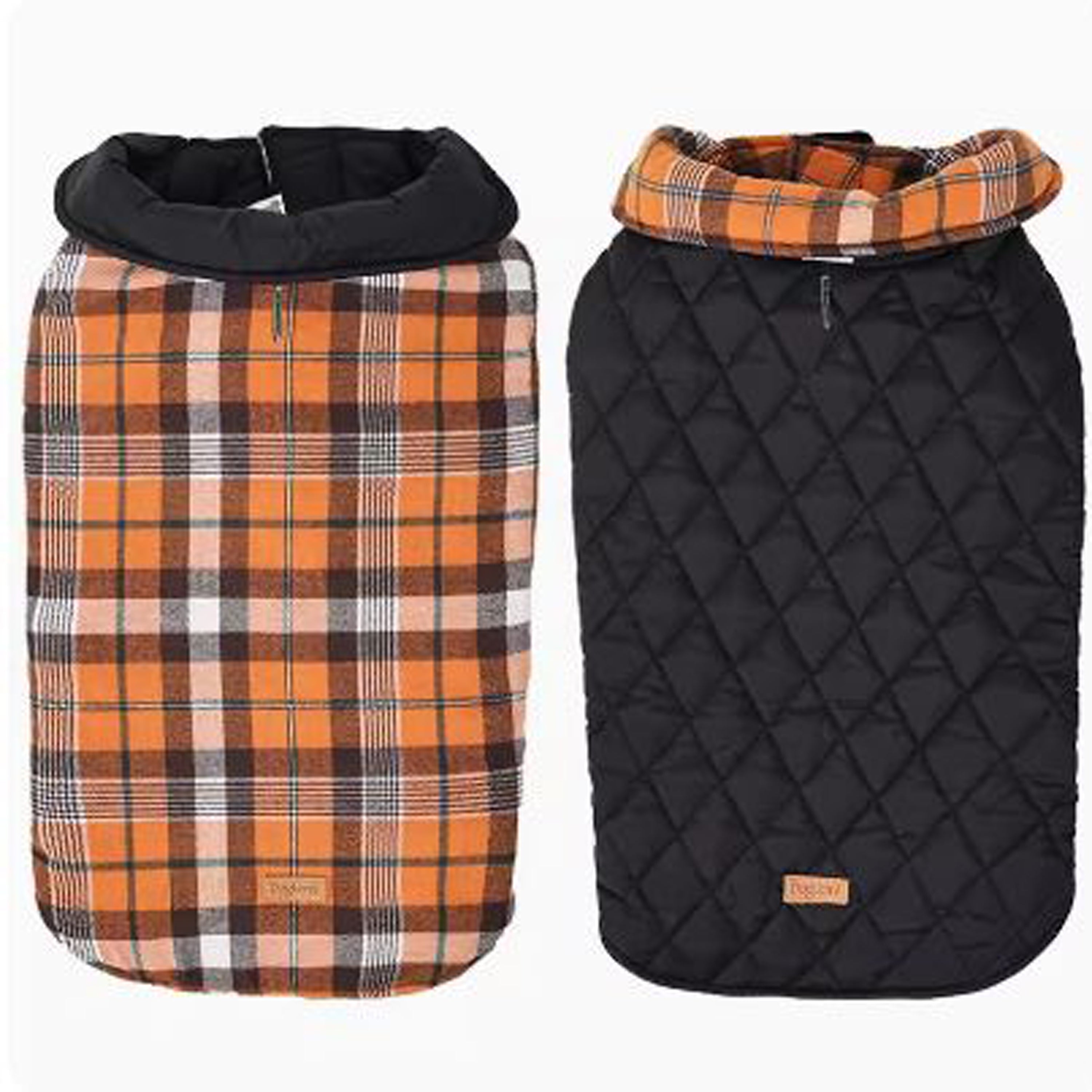 PlaidPup Warm and Stylish Frenchie Plaid Vest for Dog Lovers and Owners-fadou