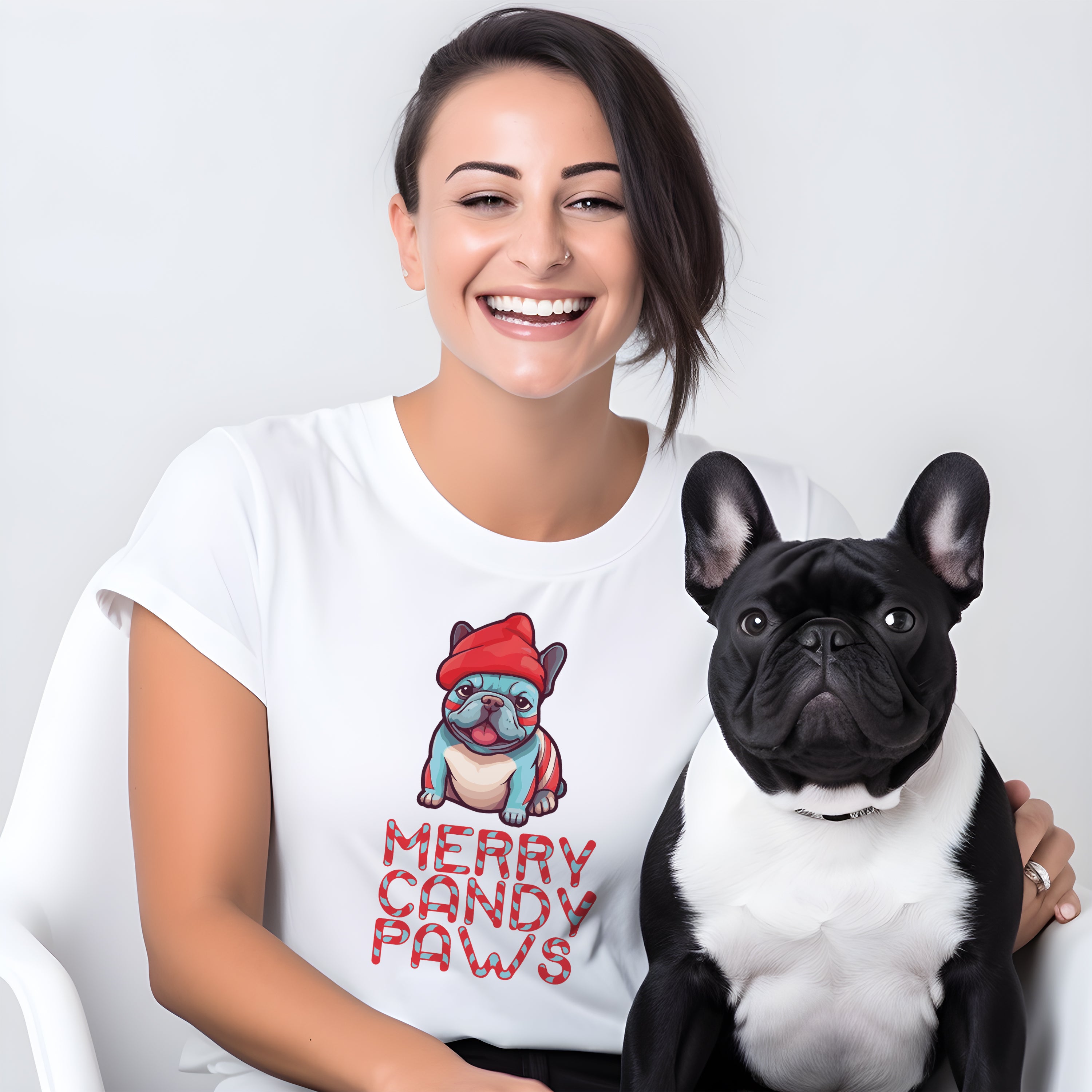 Frenchie's Candy - Unisex T-Shirt for Dog Lovers and Owners-fadou
