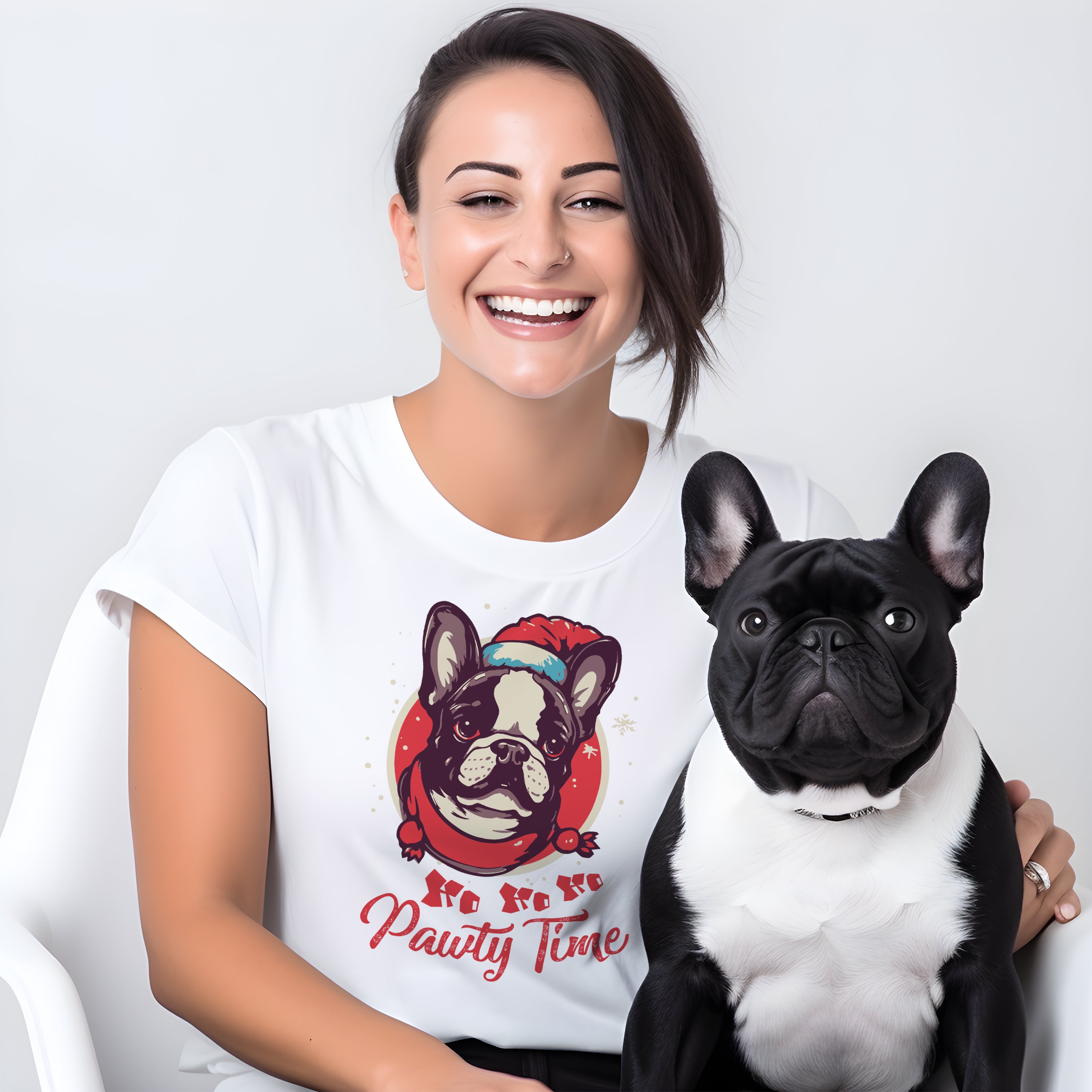 French Bulldog Christmas Unisex Shirt for Dog Moms & Dads-fadou