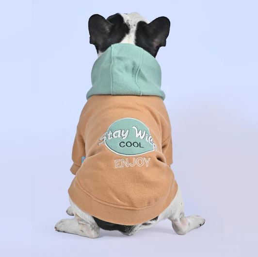 French Bulldog Soft Fleece Hoodie for Frenchie Enthusiasts-fadou