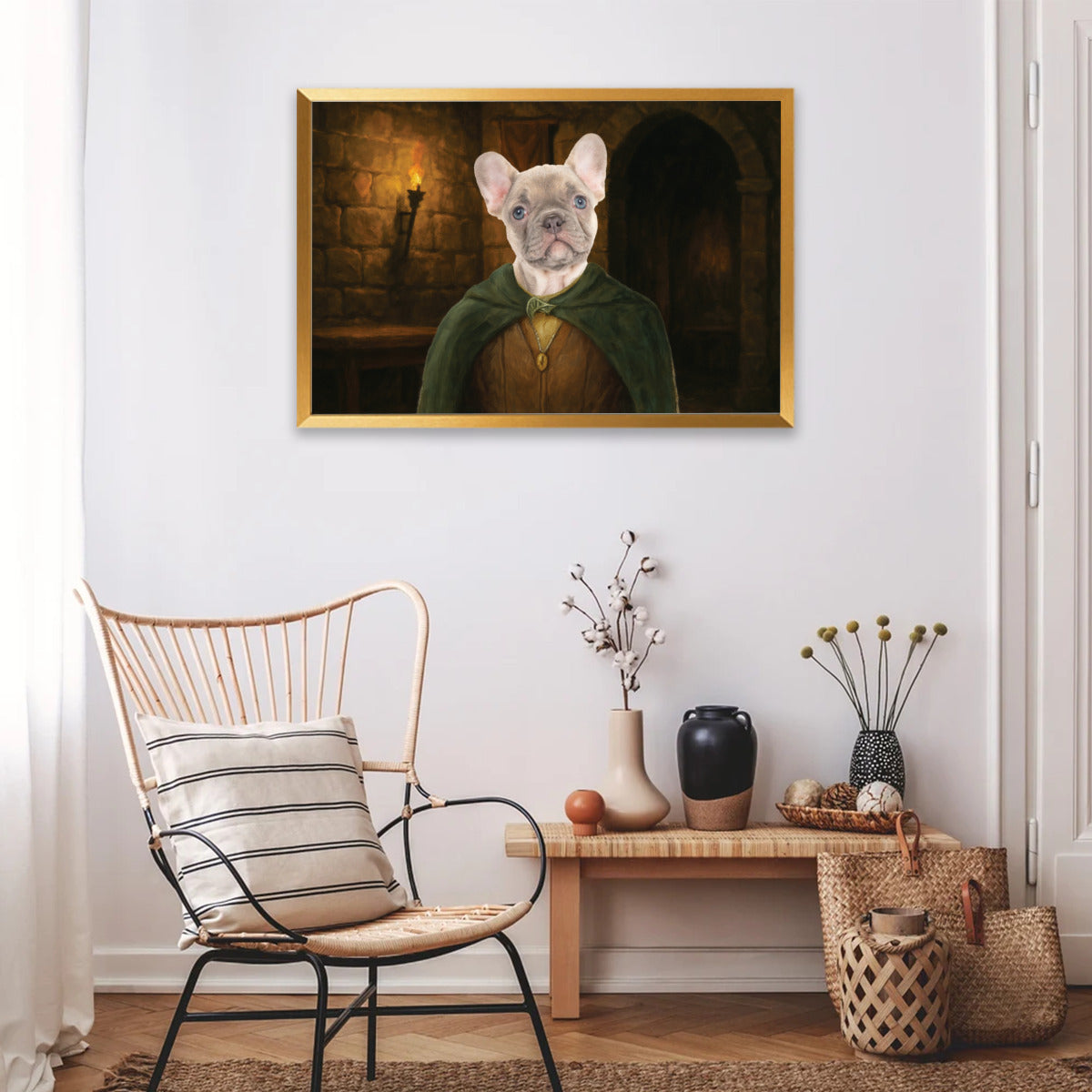French Bulldog Personalized Framed Poster for Pet Culture-fadou