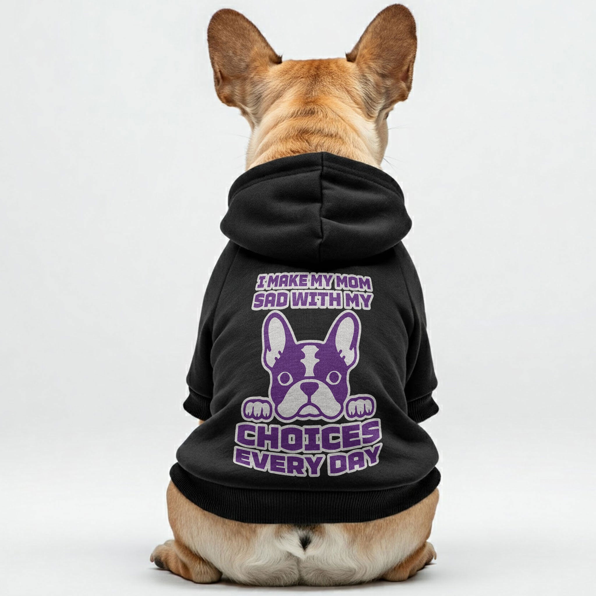 French Bulldog Personalized Cozy Hoodie for Playtime Fun-fadou