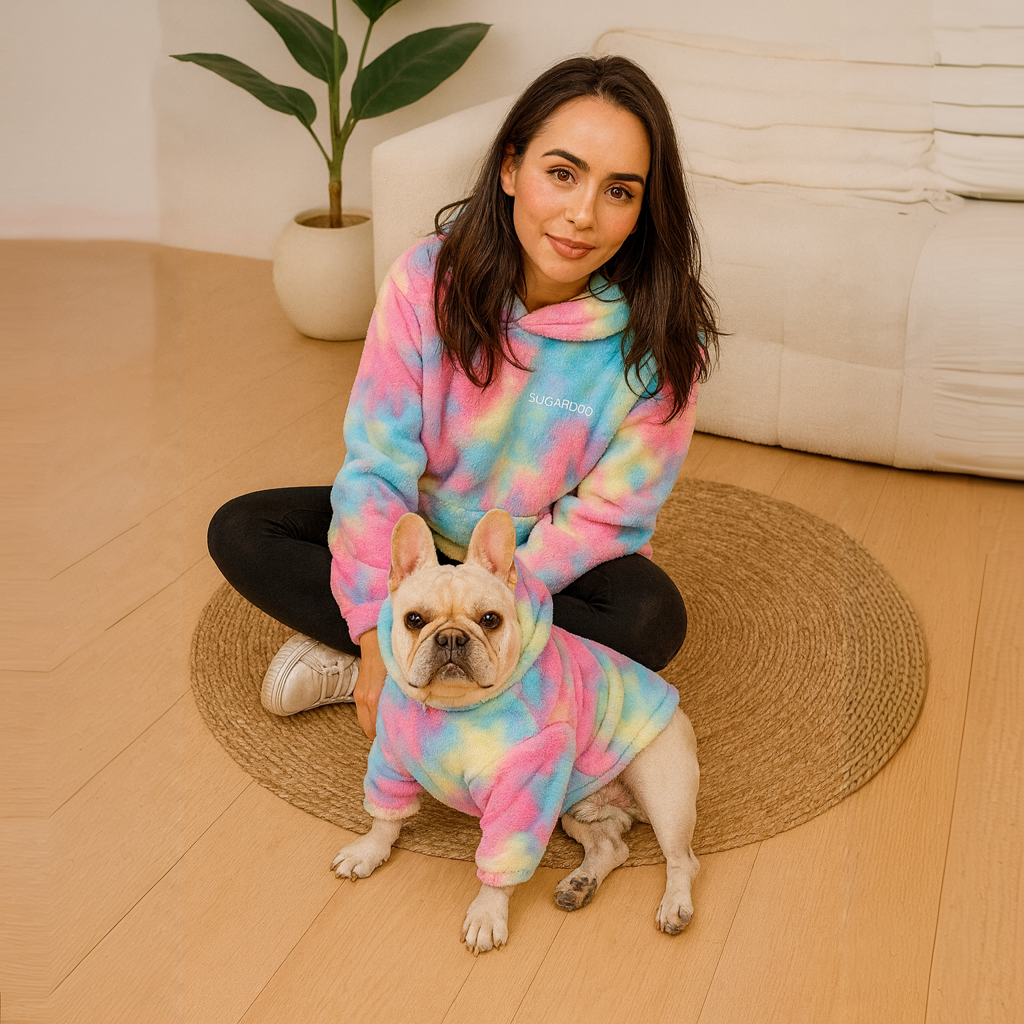 French Bulldog Plush Cotton Sweatshirt for Frenchie Enthusiasts-fadou