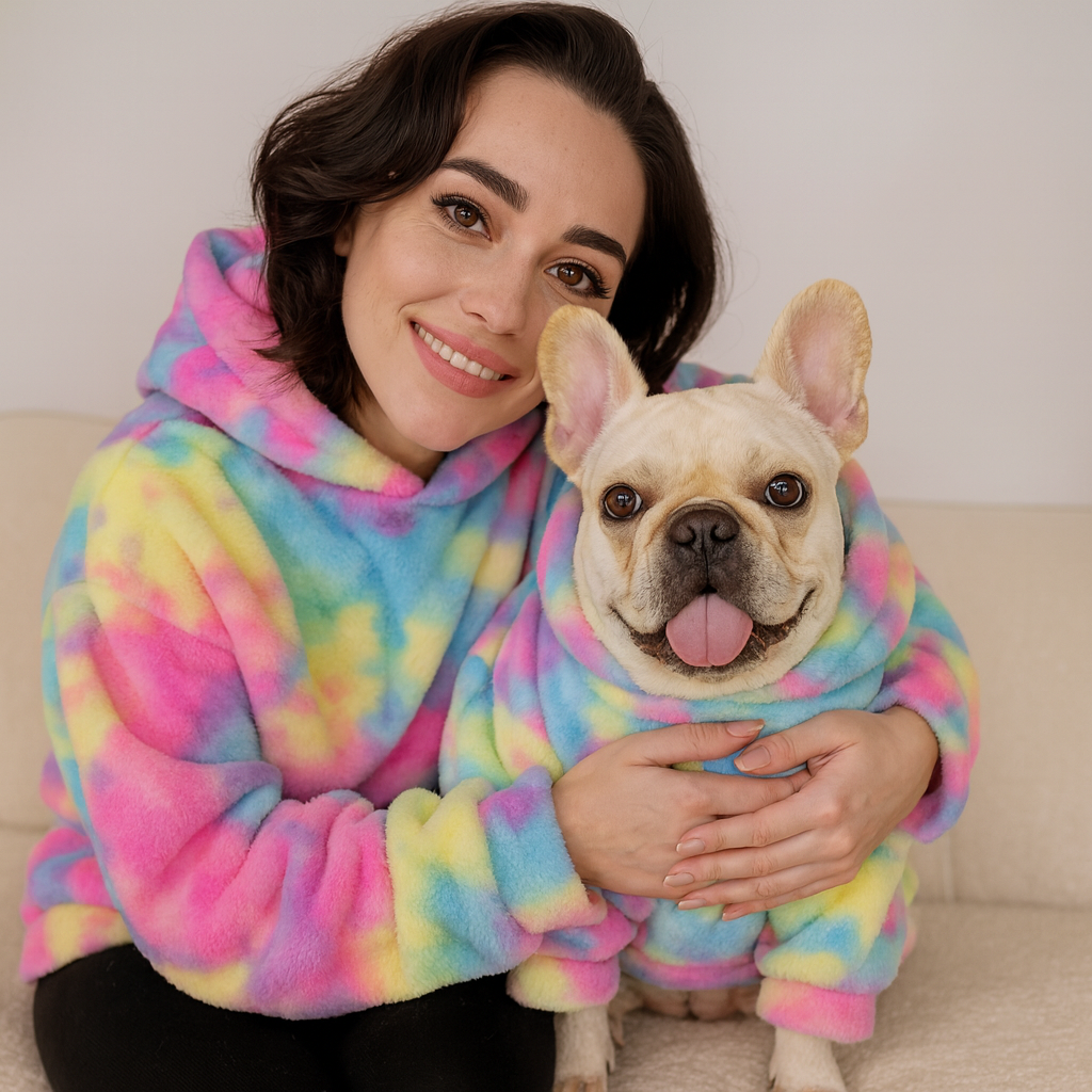 French Bulldog Plush Cotton Sweatshirt for Frenchie Enthusiasts-fadou