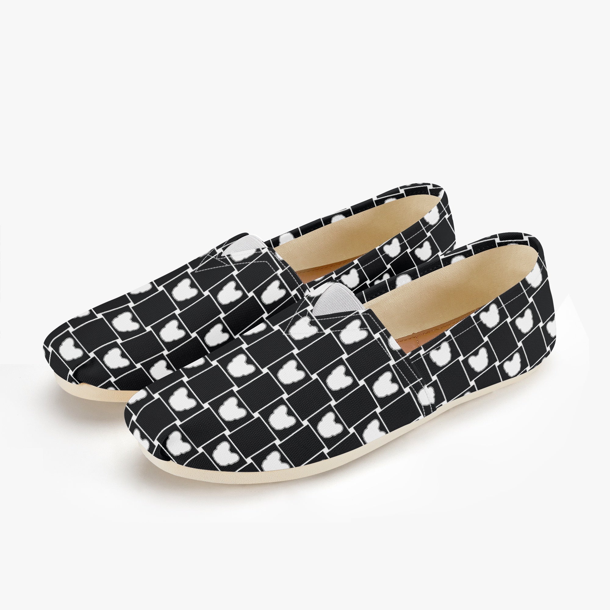 Frenchie Casual Canvas Sneakers for Frenchie Enthusiasts-fadou