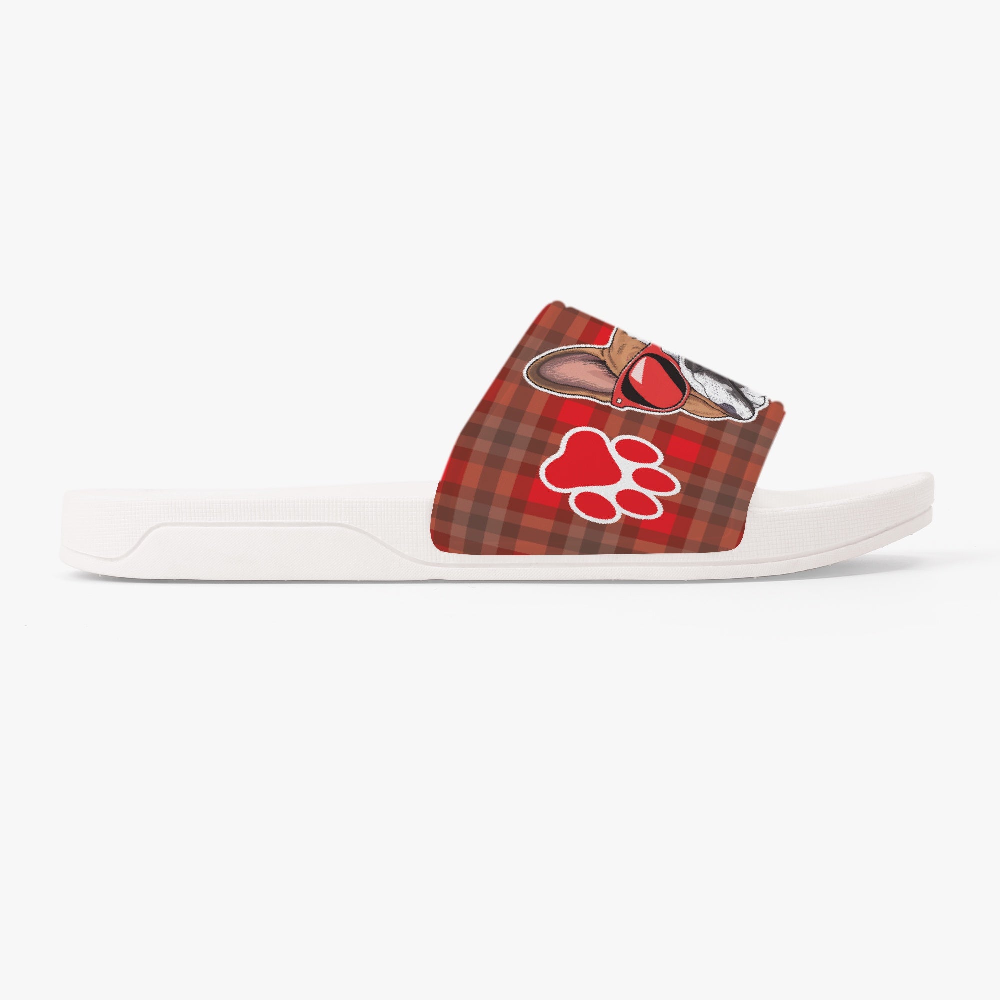 Quincy French Bulldog Beach Sandals for Dog Moms & Dads-fadou