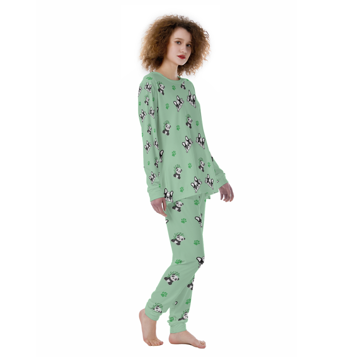 POPPY French Bulldog Sleepwear Pajamas for Dog Park Days-fadou