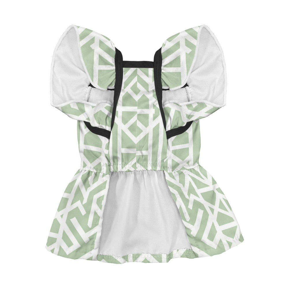 Kaia French Bulldog Summer Dress for Outdoor Adventures-fadou