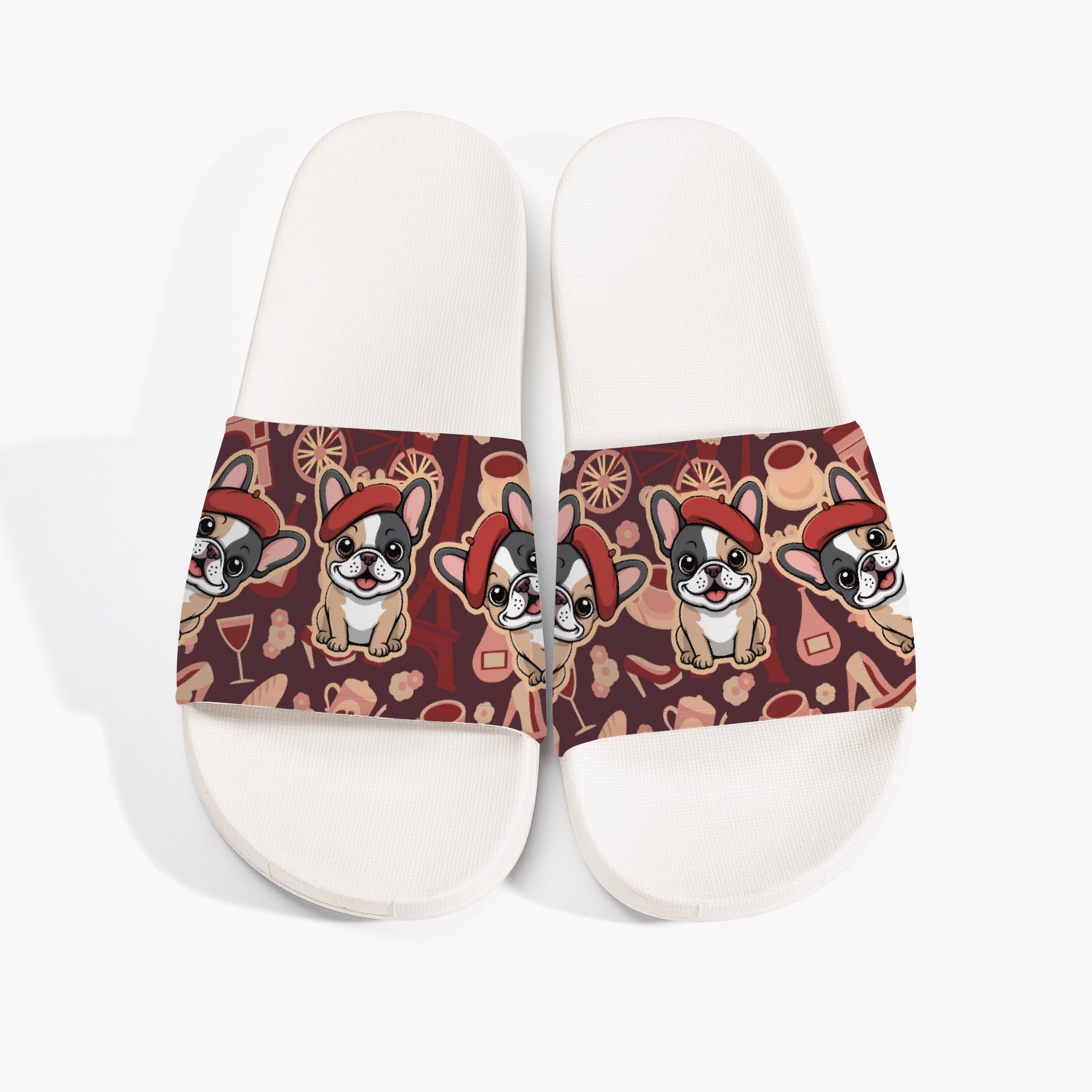 Champ French Bulldog Casual Sandals for Dog Moms & Dads-fadou