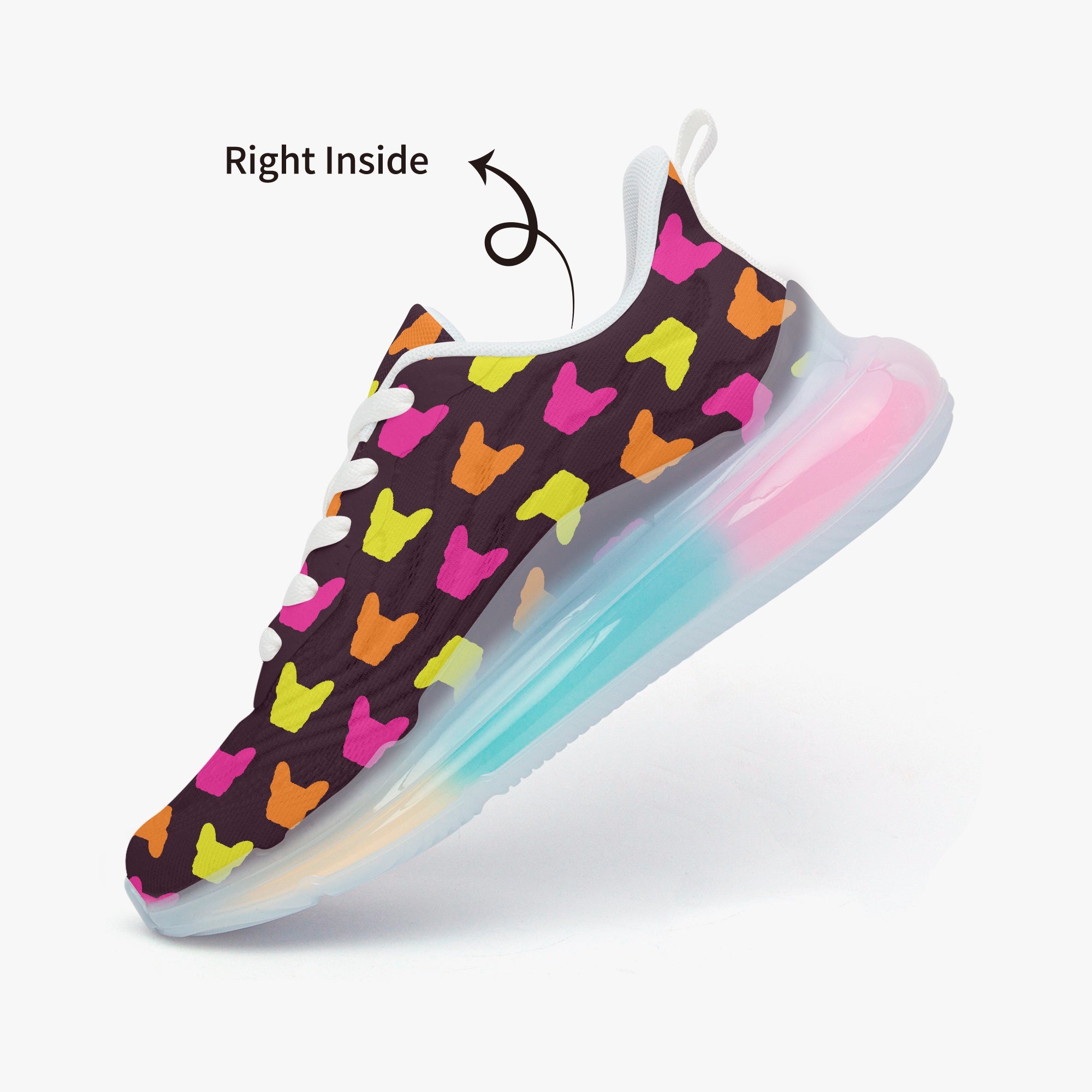 French Bulldog Lightweight High-Top Shoes for Dog Park Days-fadou