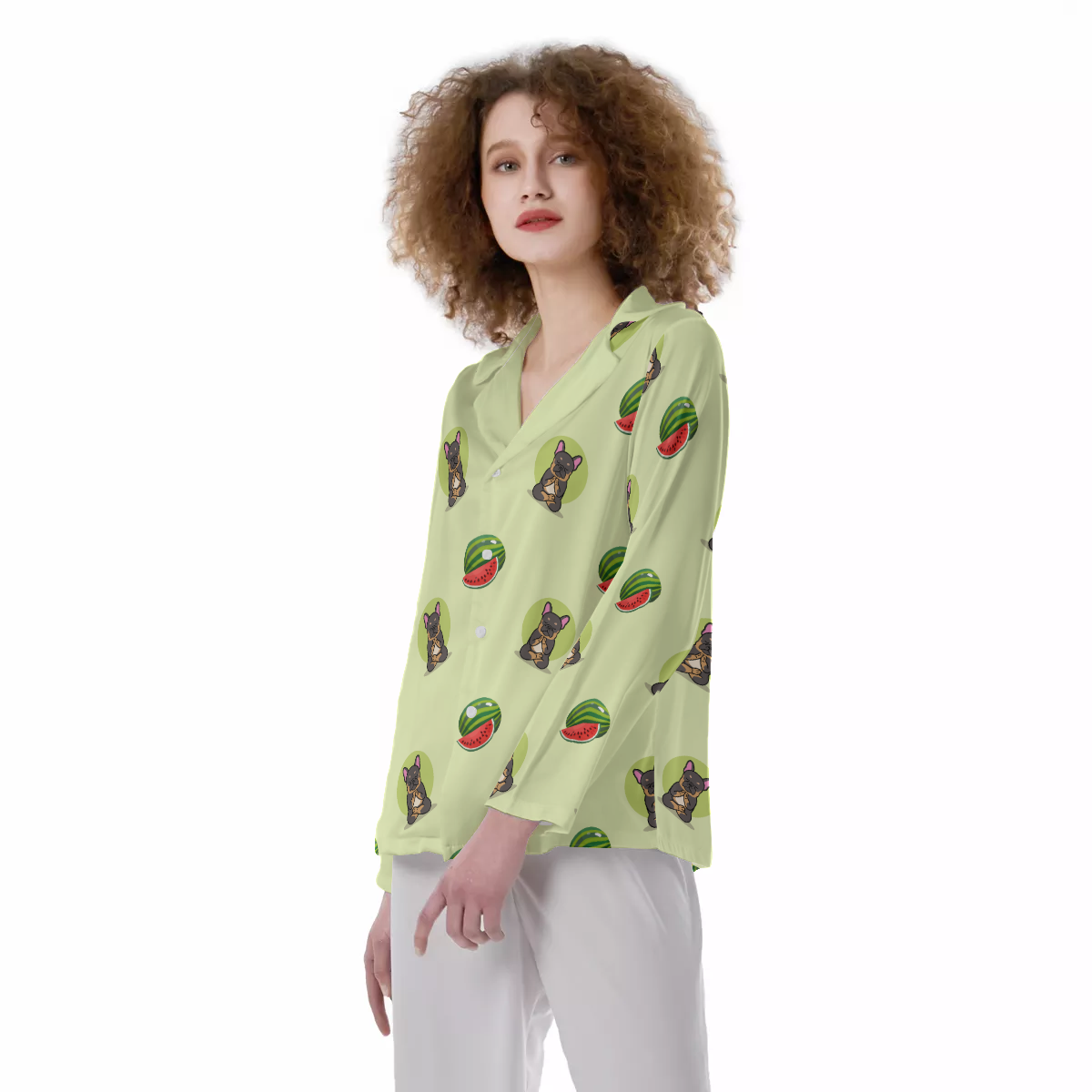 BELLA French Bulldog Loungewear Set for Dog Moms & Dads-fadou