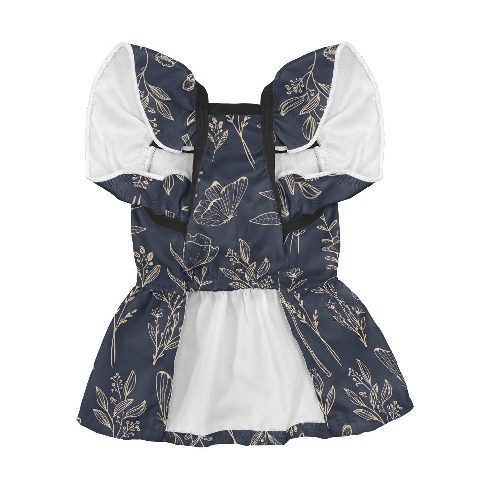 Mabel French Bulldog Summer Dress for Brachycephalic Dogs-fadou