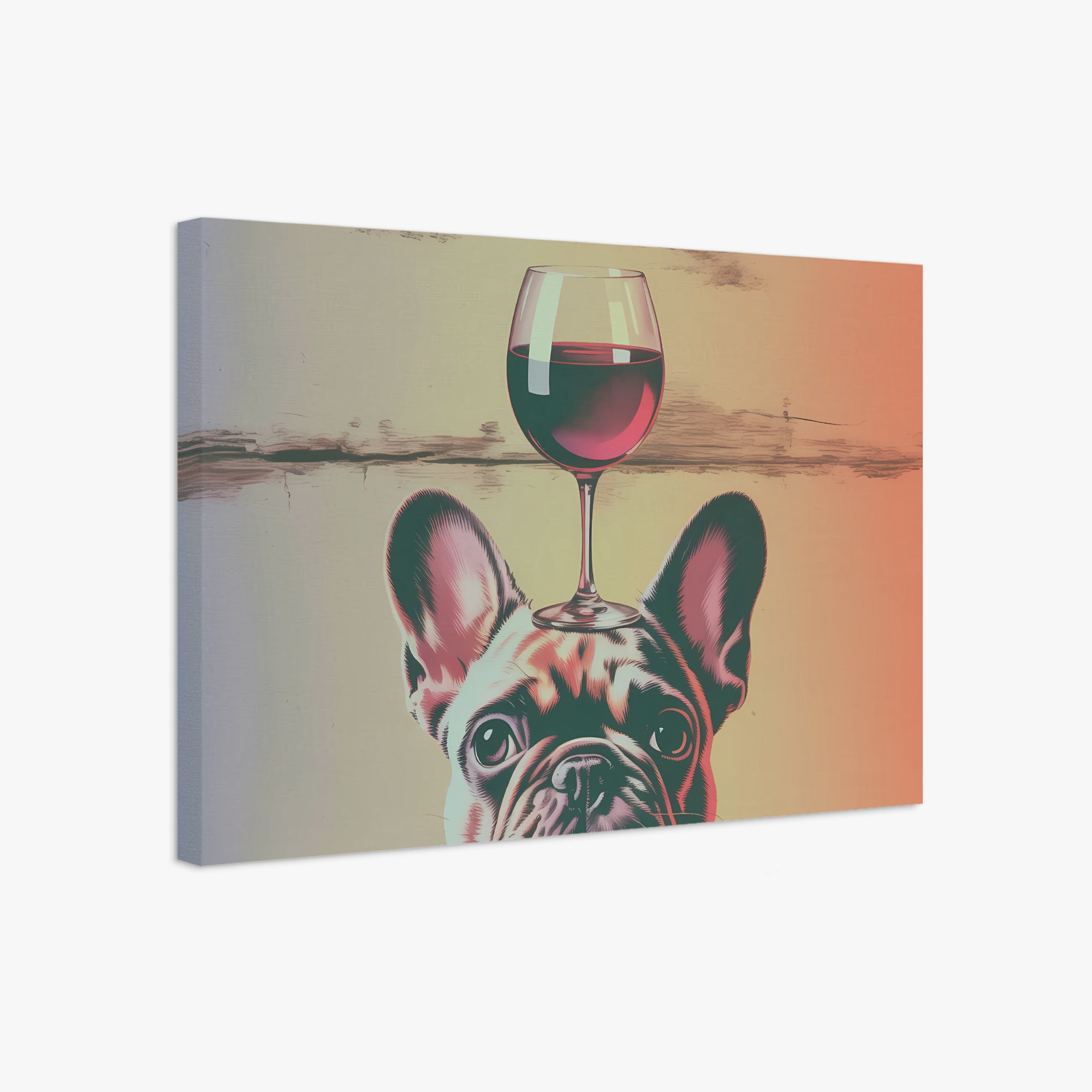 French Bulldog Adorable Decorative Canvas for Dog Lovers-fadou