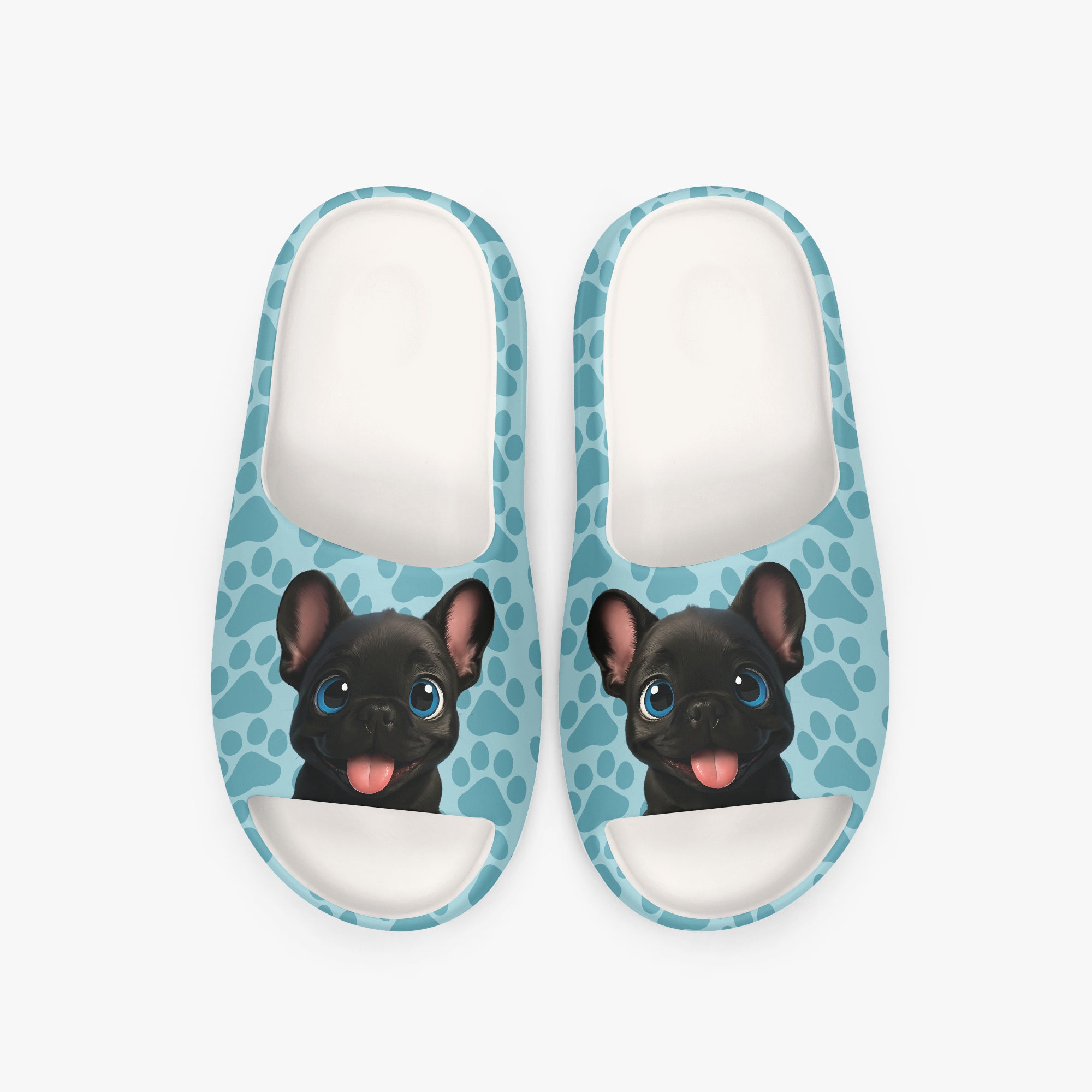 Spock French Bulldog Casual Sandals for Dog Moms & Dads-fadou