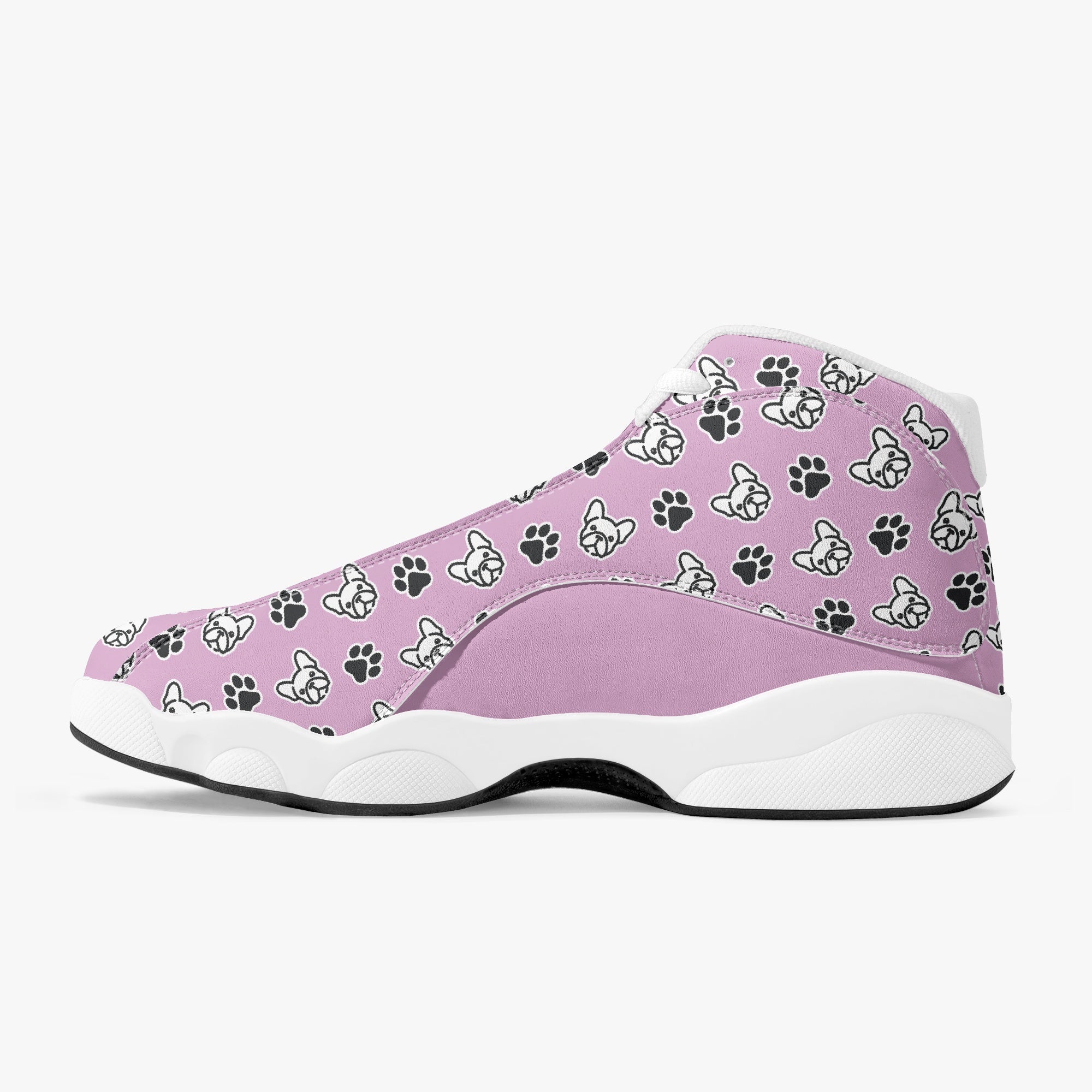 Gaston French Bulldog Classic Sneakers for Frenchie Fans-fadou