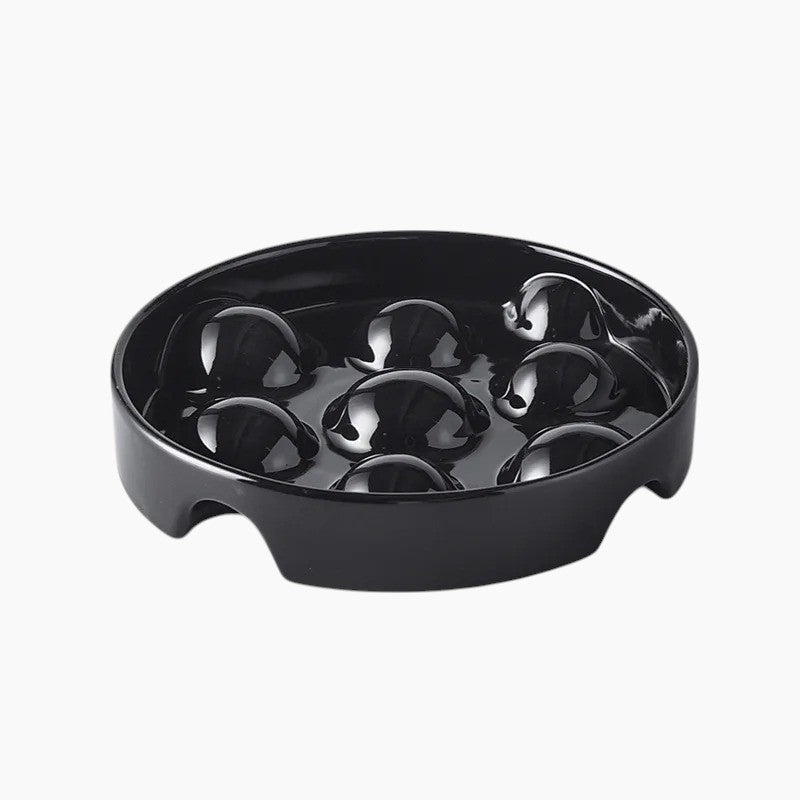 French Bulldog Slow Feeder Pet Bowl for Training Sessions-fadou