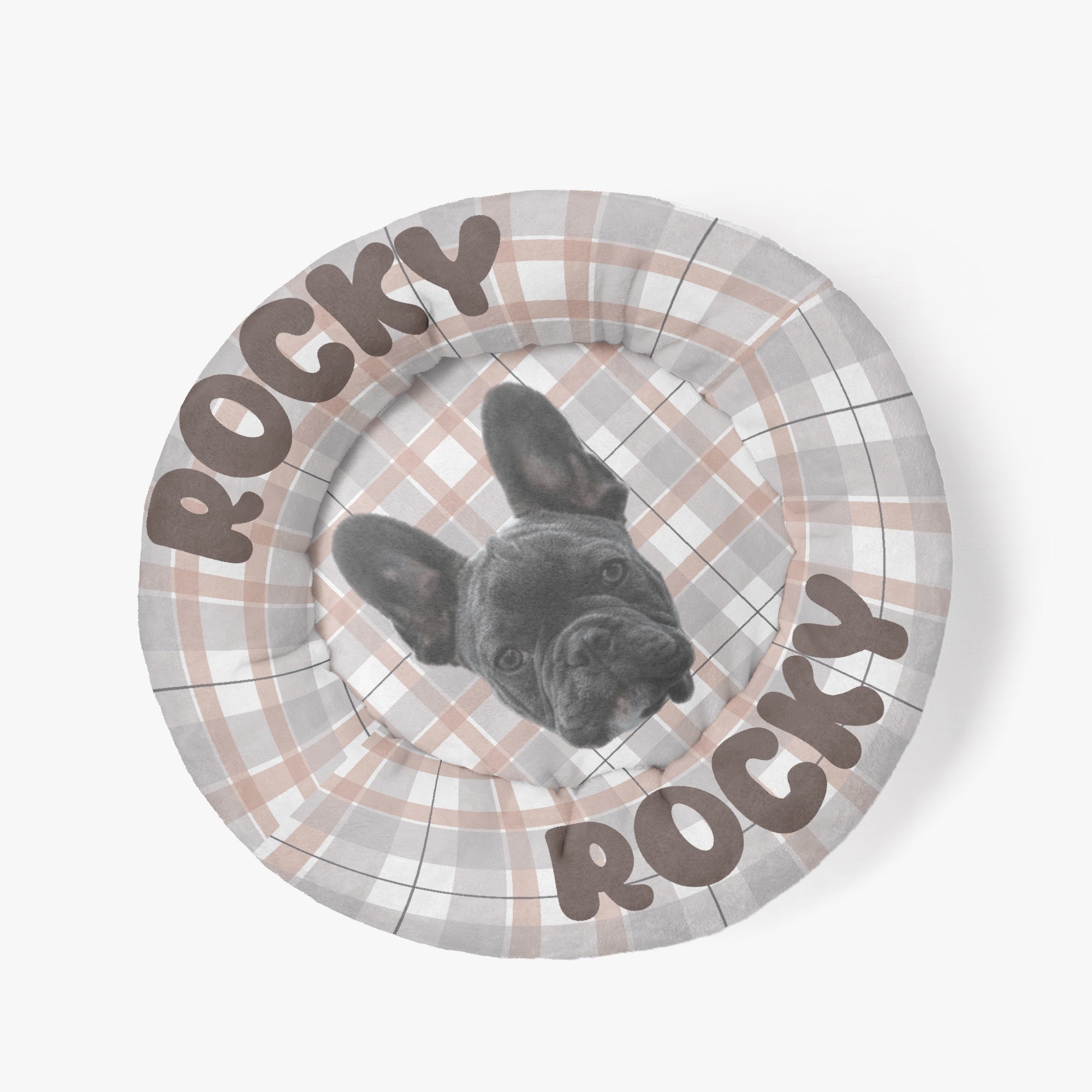 French Bulldog Personalized Sleep Nest for Flat-Face Breeds-fadou