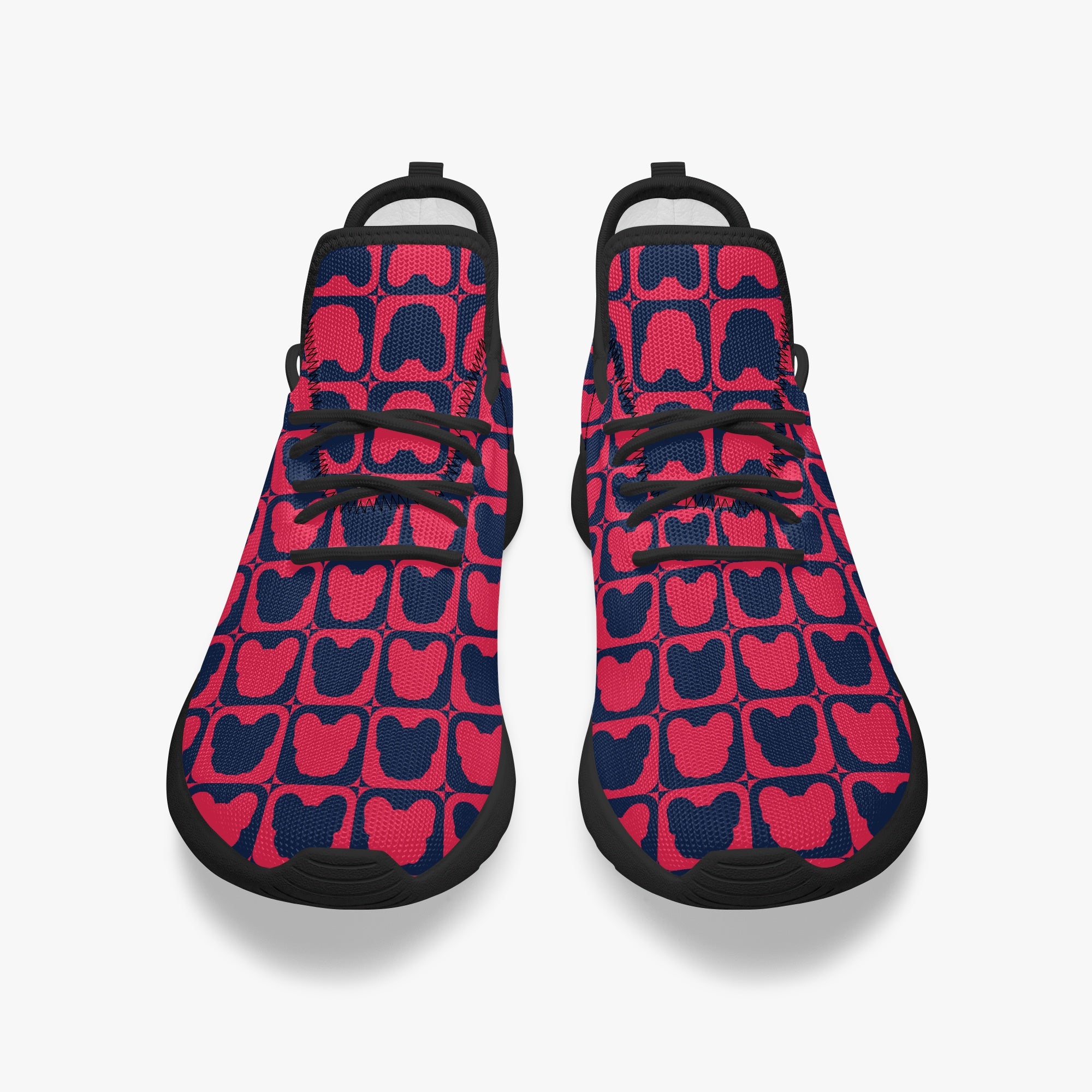 French Bulldog Classic Canvas Sneakers for Everyday Wear-fadou