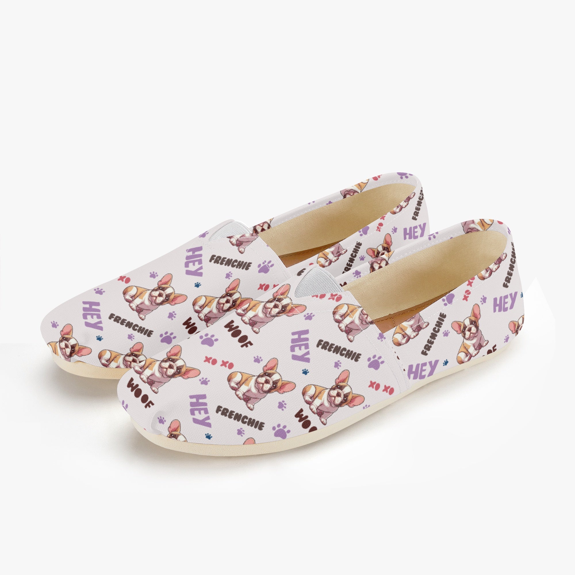 Frenchie Casual Classic Sneakers for Frenchie Enthusiasts-fadou