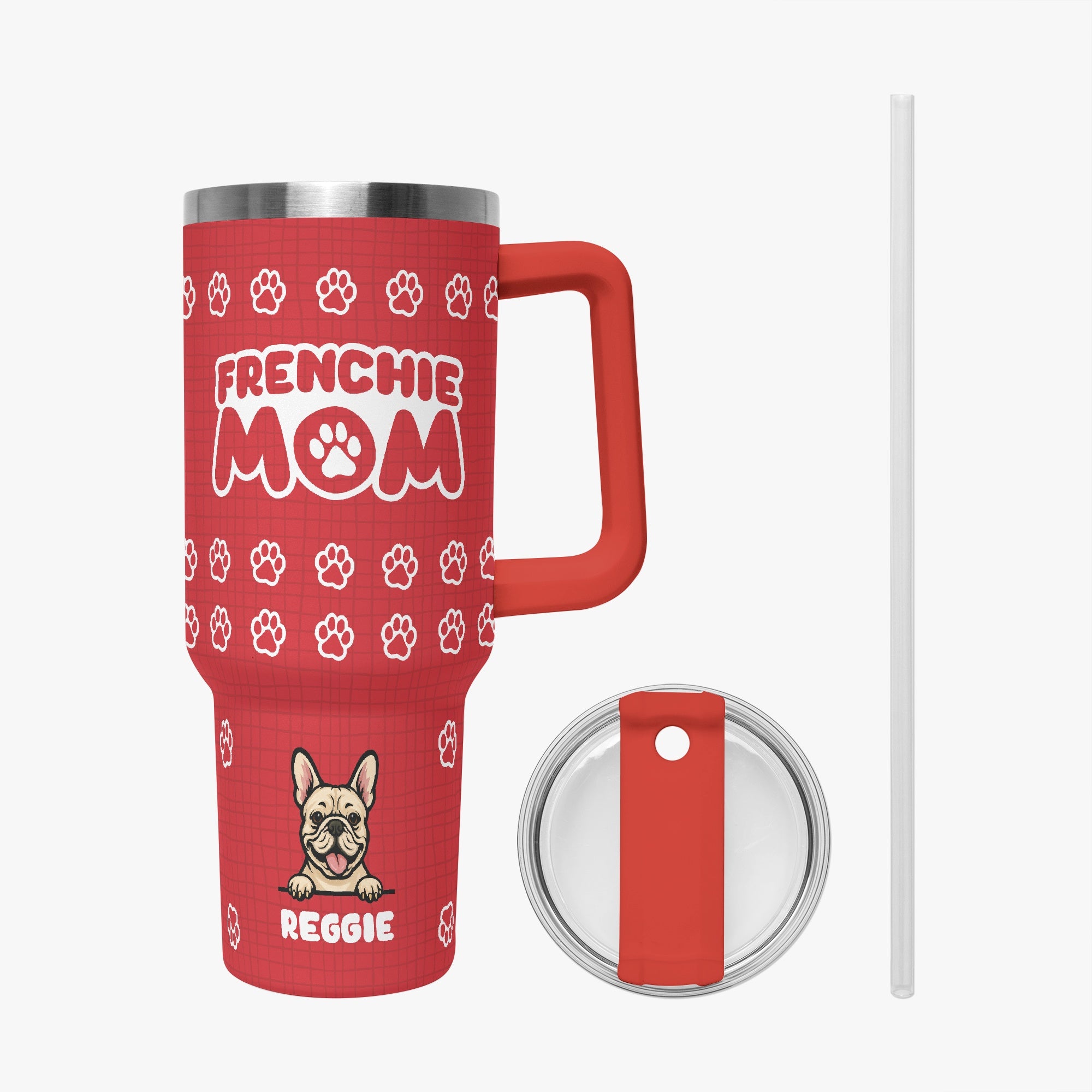 French Bulldog Personalized On-The-Go Cup for Everyday Wear-fadou