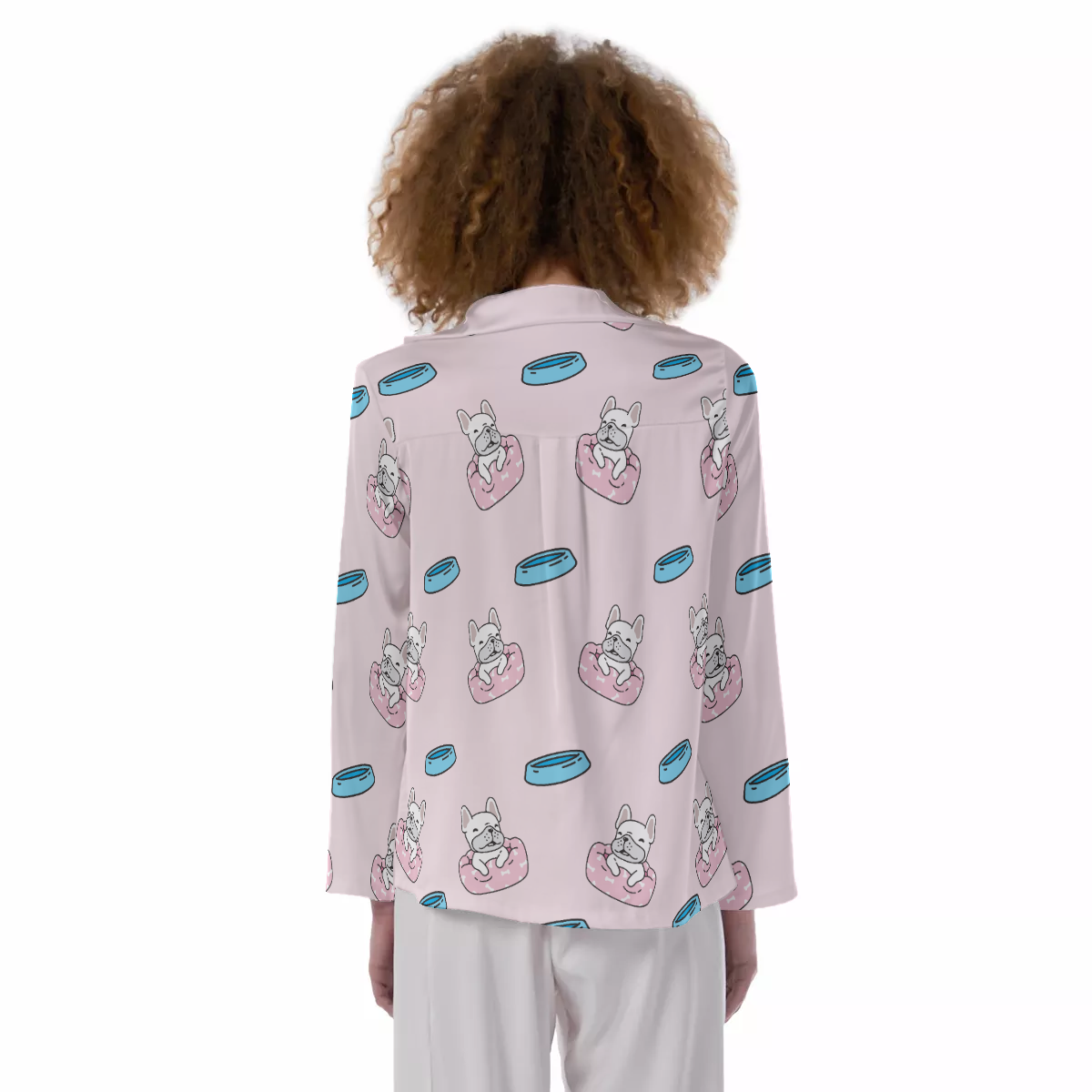 LOLA French Bulldog Cozy Pajama Set for Frenchie Enthusiasts-fadou