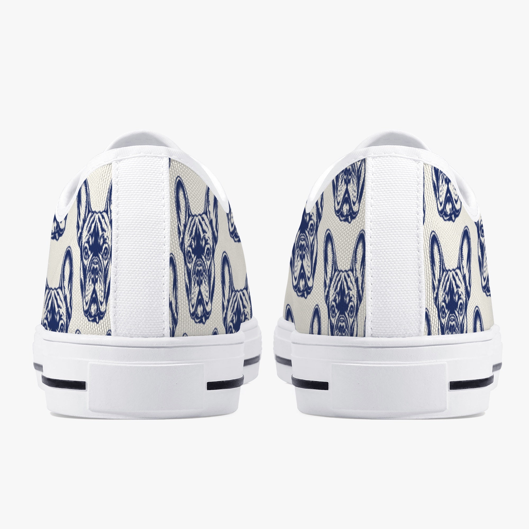 French Bulldog Classic Classic Sneakers for Everyday Wear-fadou