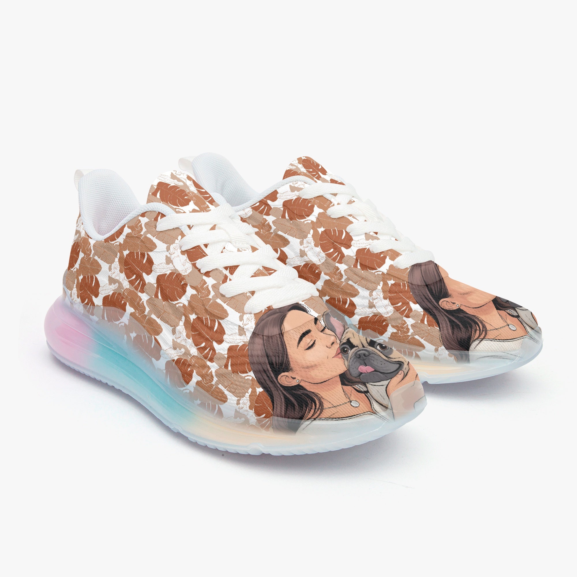 French Bulldog Lightweight High-Top Shoes for Bulldog Owners-fadou