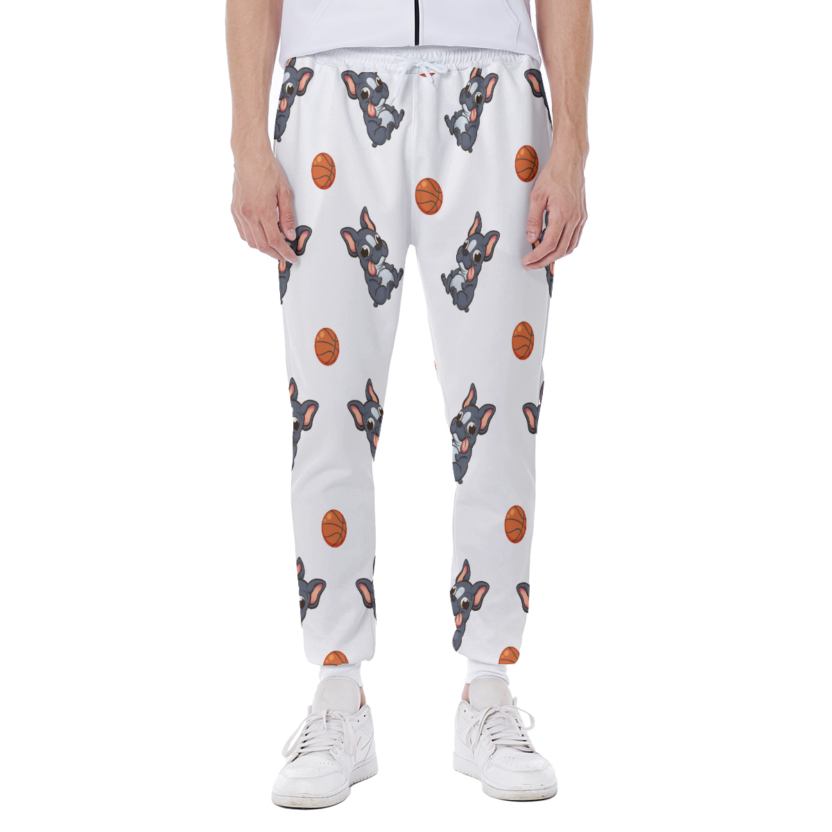APOLLO French Bulldog Jogger Pants for Frenchie Enthusiasts-fadou