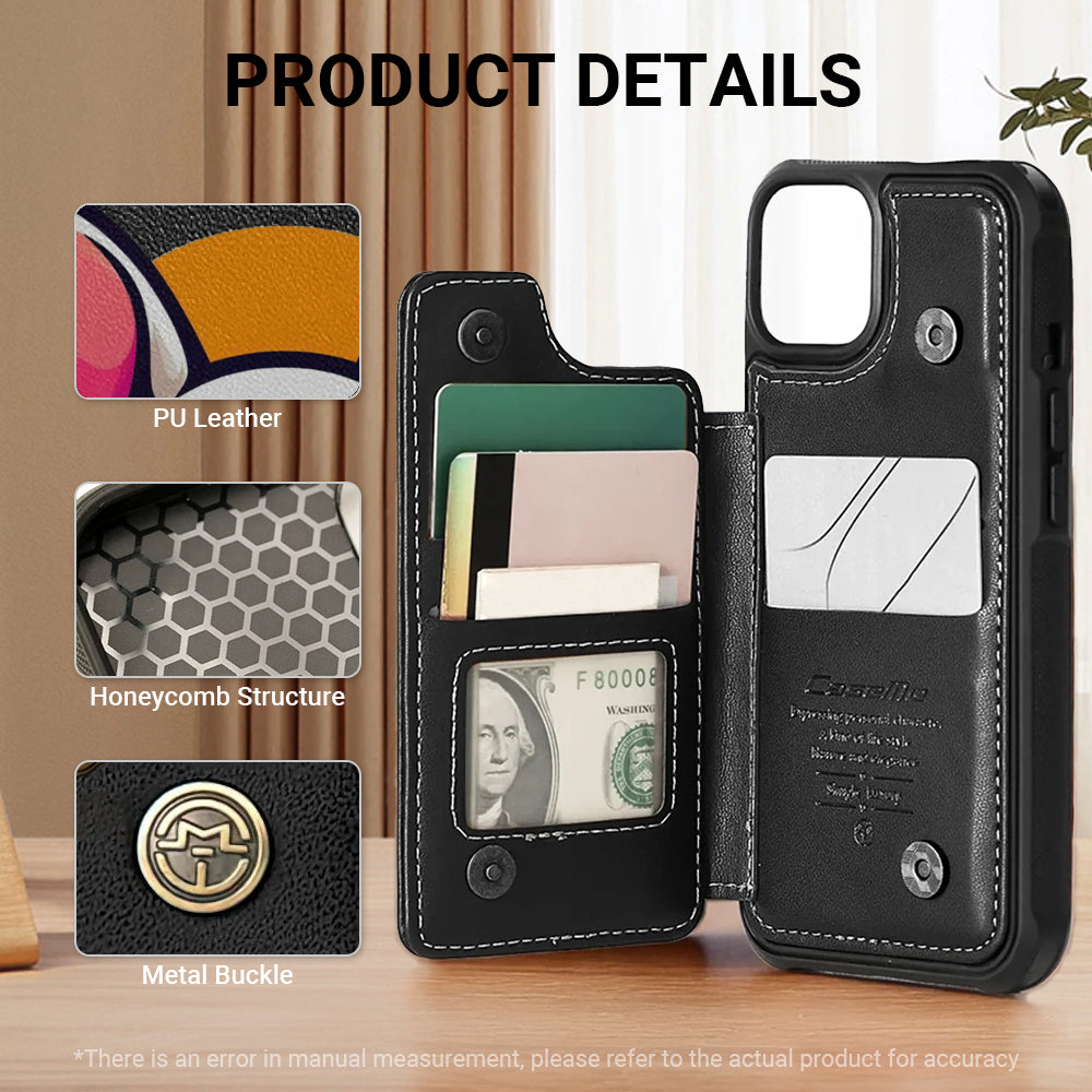 Hank French Bulldog Slim Wallet for Frenchie Enthusiasts-fadou
