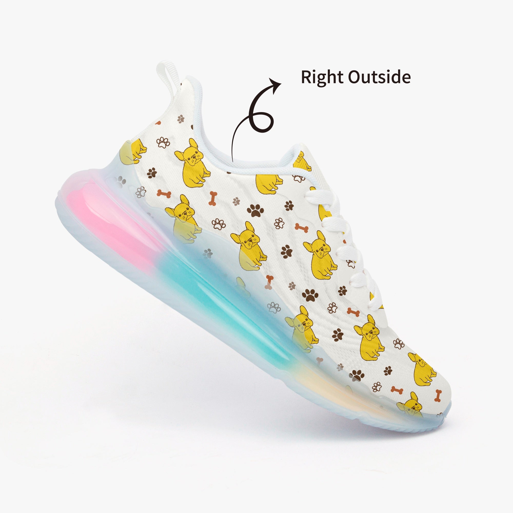 French Bulldog Lightweight Casual Footwear for Everyday Wear-fadou