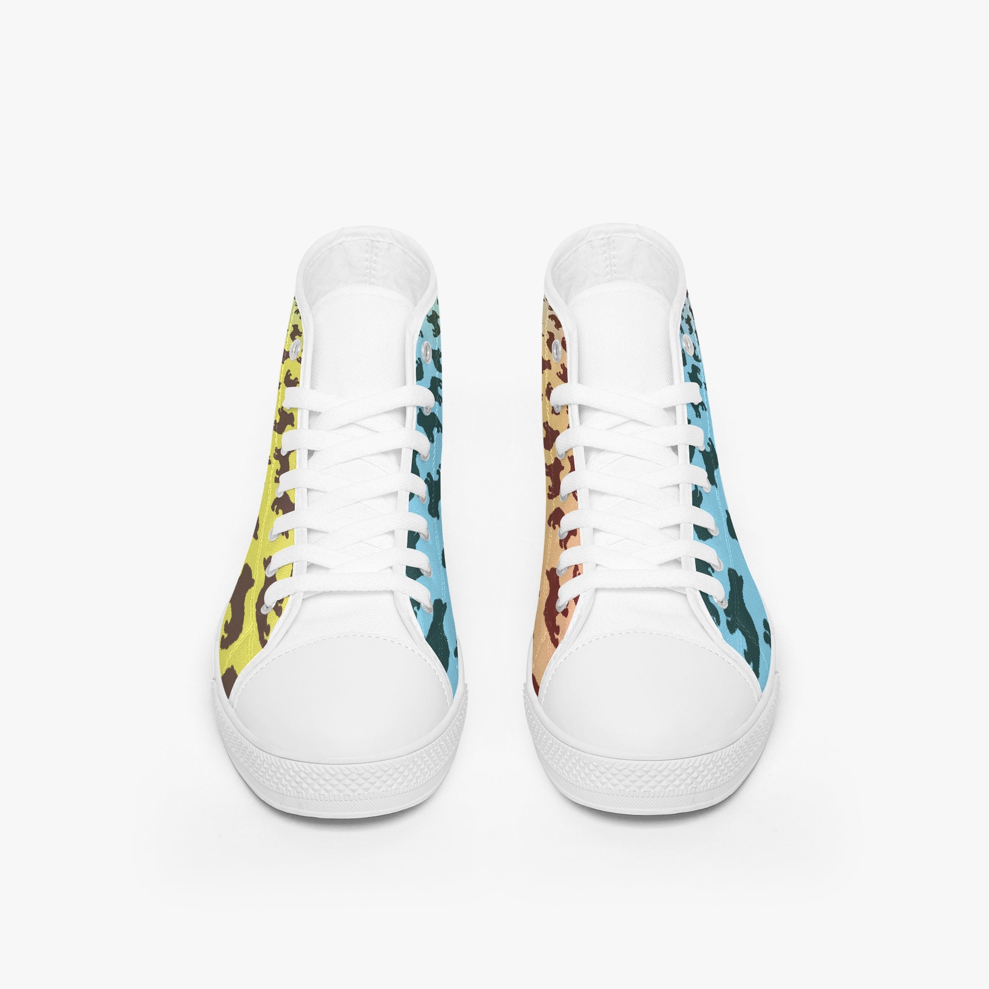 Mookie Classic Canvas Sneakers for Frenchie Enthusiasts-fadou