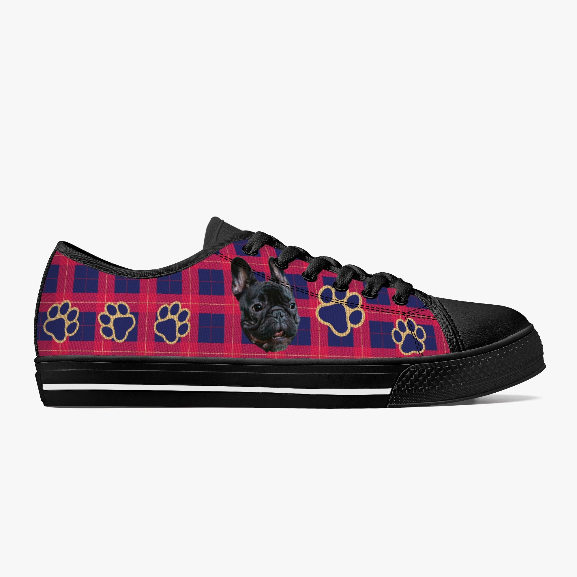 French Bulldog Personalized Casual Footwear for Dog Lovers-fadou
