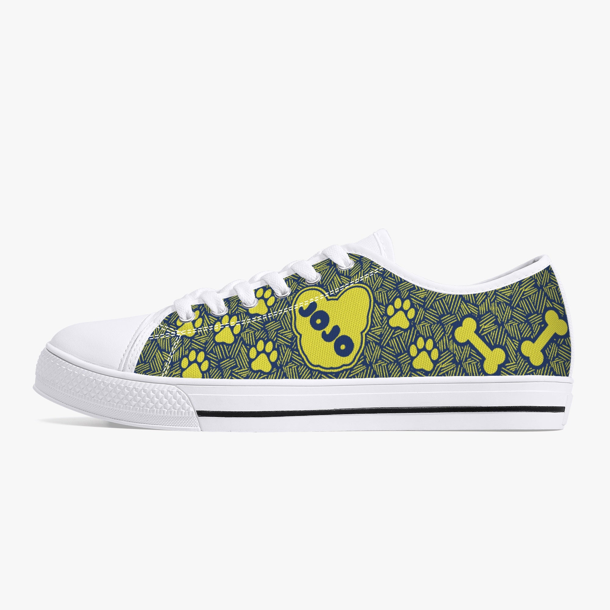 French Bulldog Classic Sneakers for Frenchie Enthusiasts-fadou