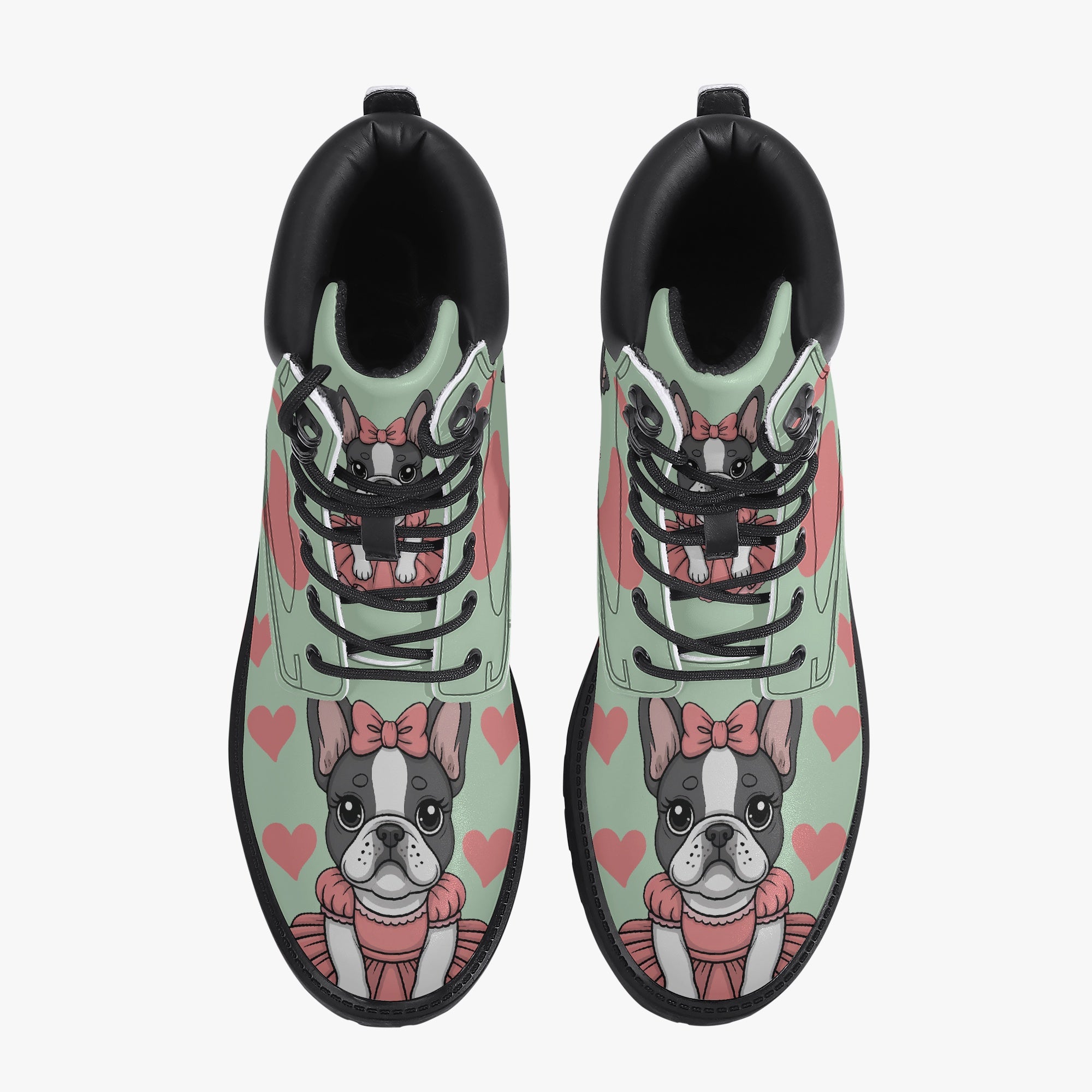 Stormi French Bulldog Ankle Booties for Frenchie Enthusiasts-fadou