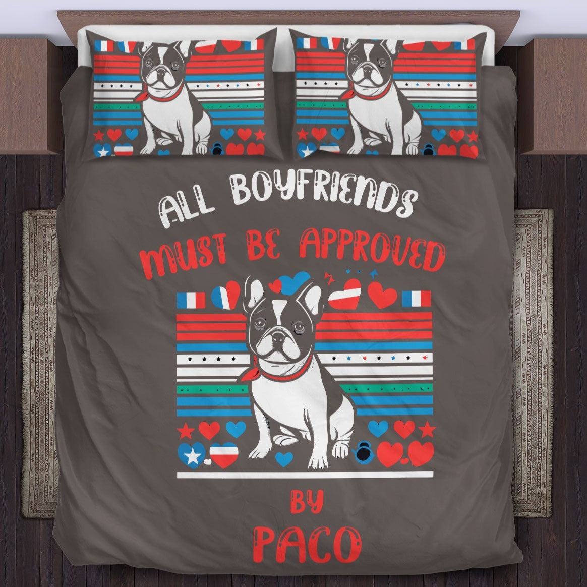 French Bulldog Custom Dog Lounger for Training Sessions-fadou