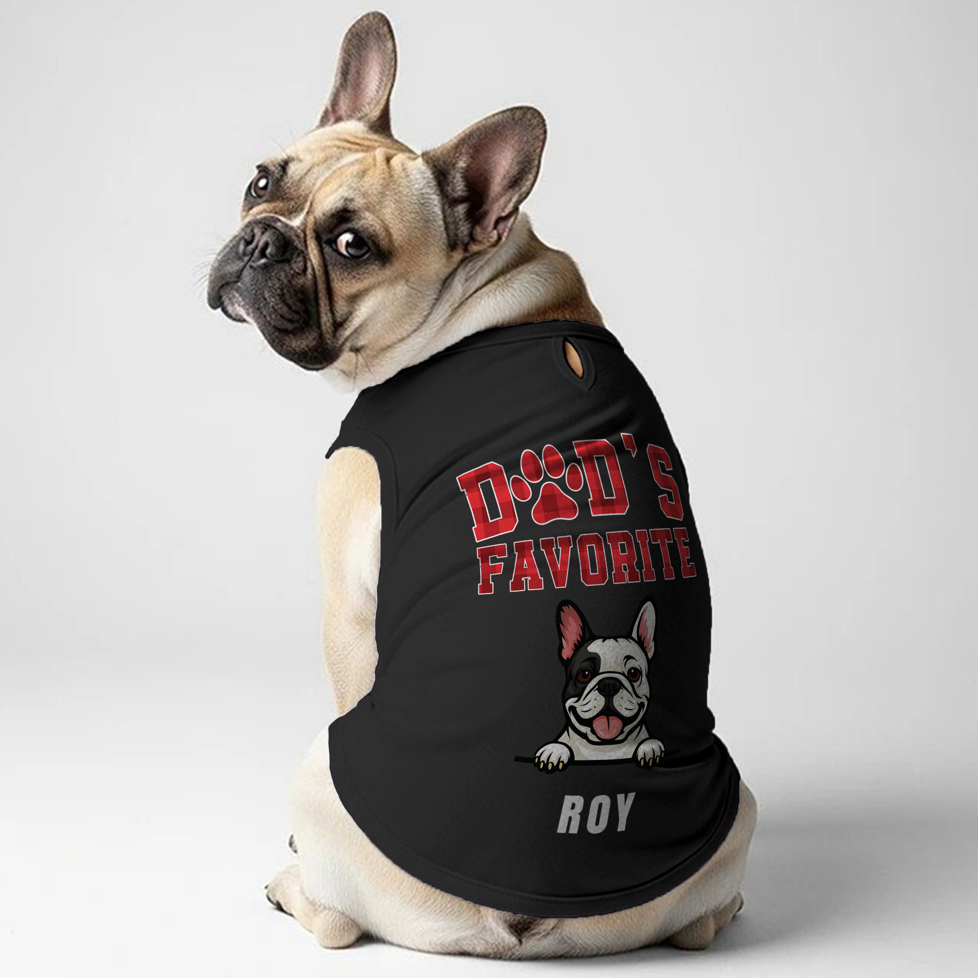 French Bulldog Personalized Dog Lover Tee for Dog Lovers-fadou