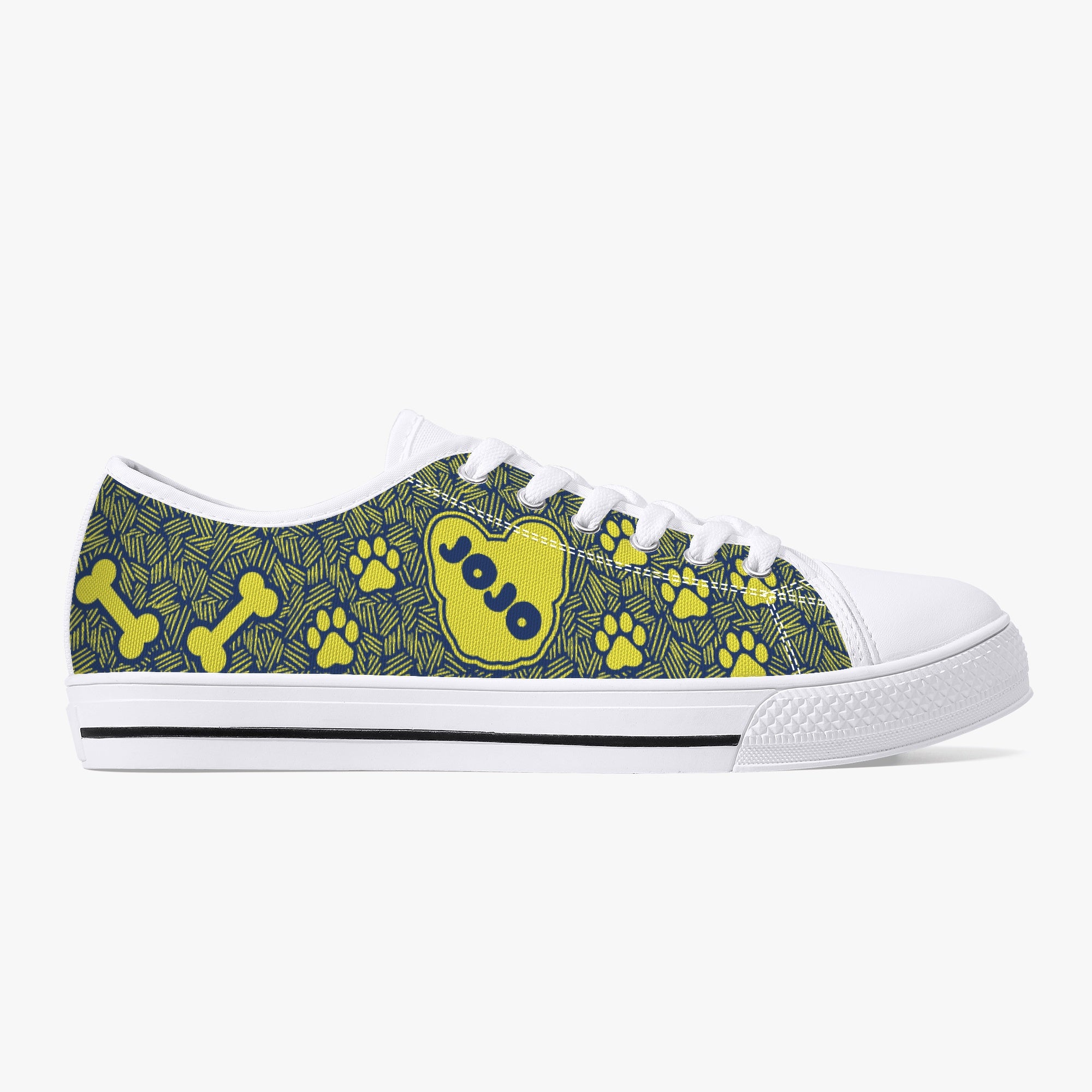 French Bulldog Classic Sneakers for Frenchie Enthusiasts-fadou