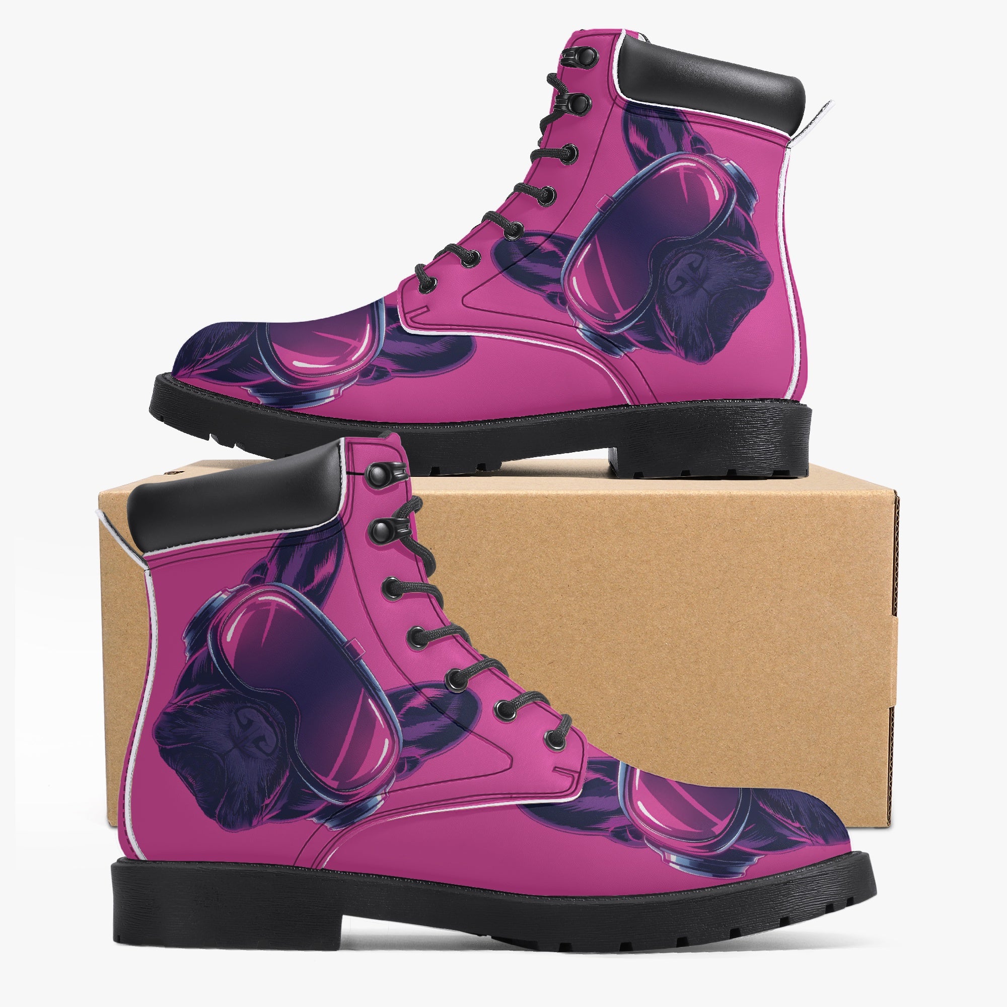 Fletcher French Bulldog Casual Boots for Dog Moms & Dads-fadou