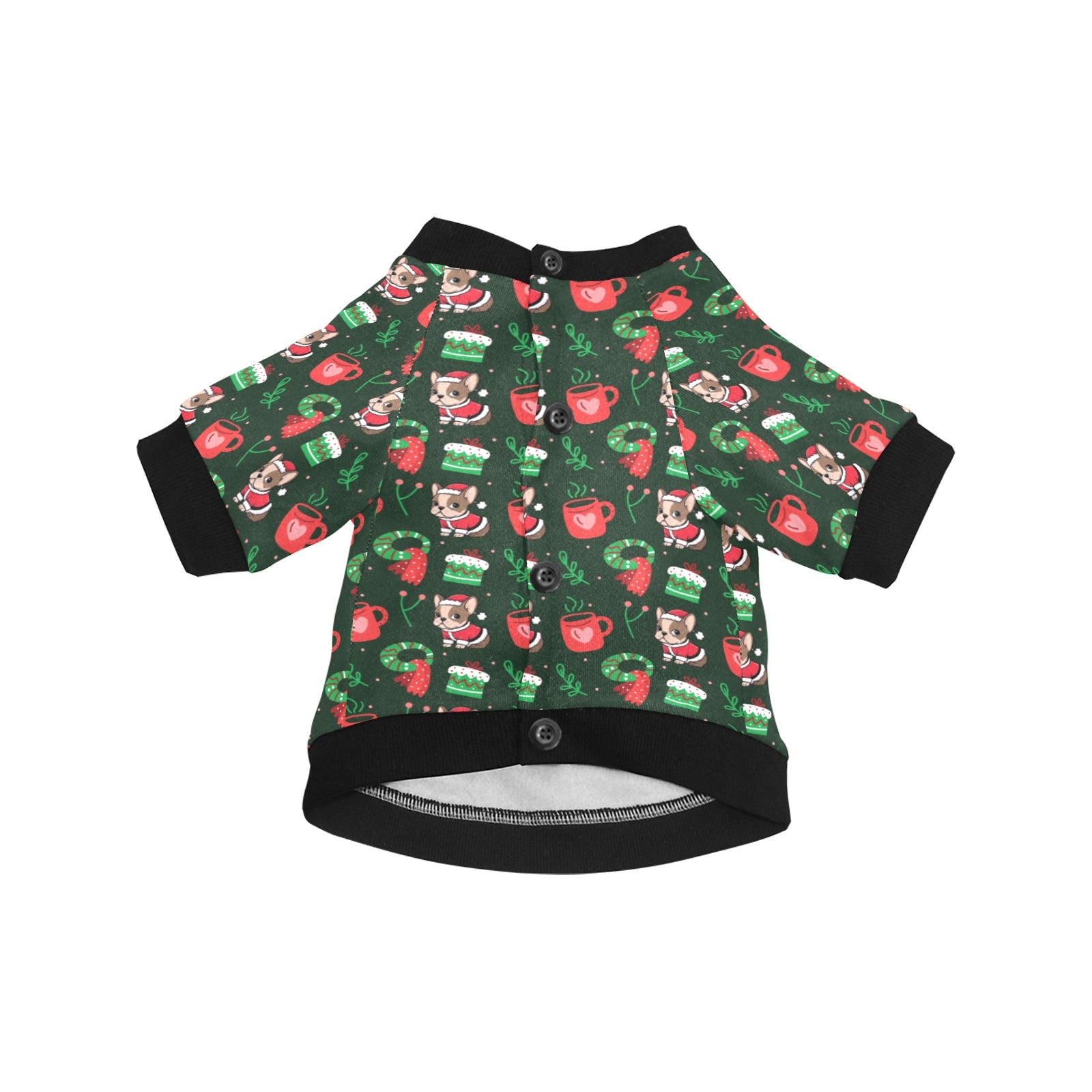 Cutie French Bulldog Winter Jacket for Brachycephalic Dogs-fadou