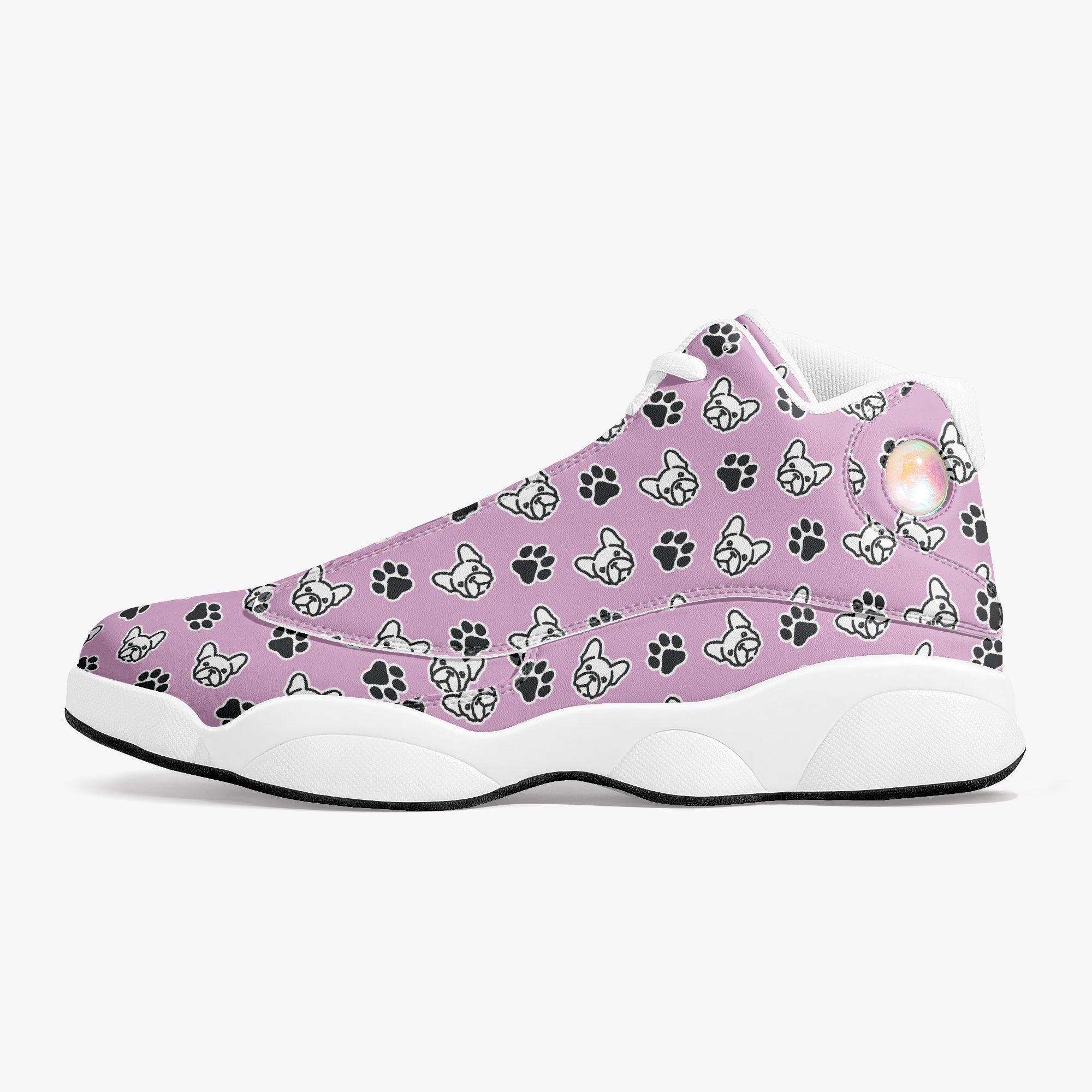 Gaston French Bulldog Classic Sneakers for Frenchie Fans-fadou