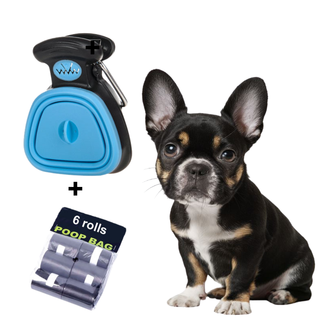 French Bulldog Portable Cleanup Tool for Flat-Face Breeds-fadou