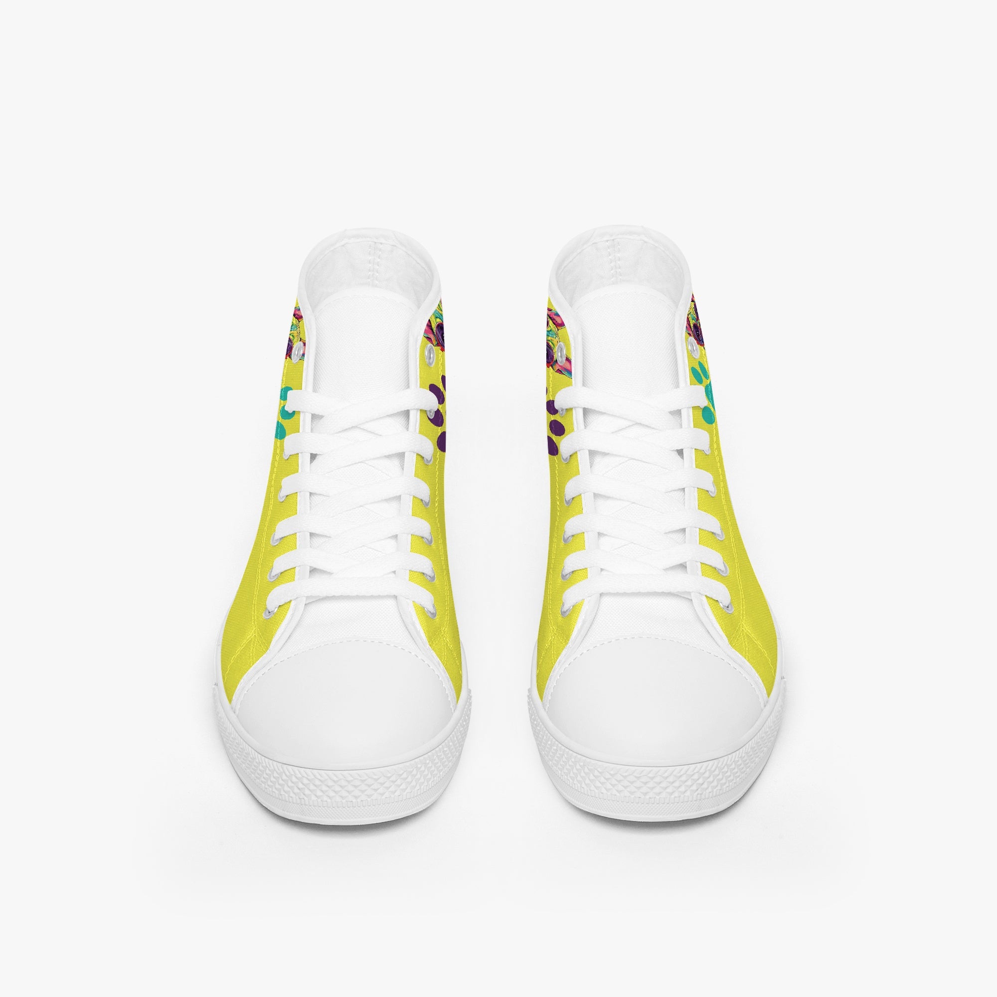 French Bulldog Classic Classic Sneakers for Pet Parents-fadou