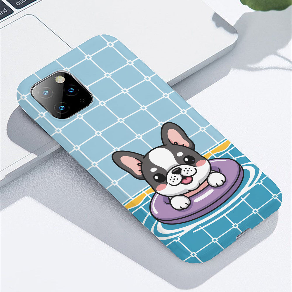 Coco Frenchie Slim Phone Shell for Frenchie Enthusiasts-fadou