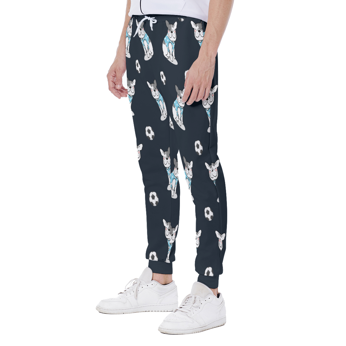 ODIE French Bulldog Jogger Pants for Frenchie Enthusiasts-fadou