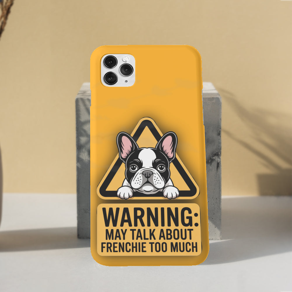 Finn French Bulldog Slim Phone Shell for Bulldog Owners-fadou