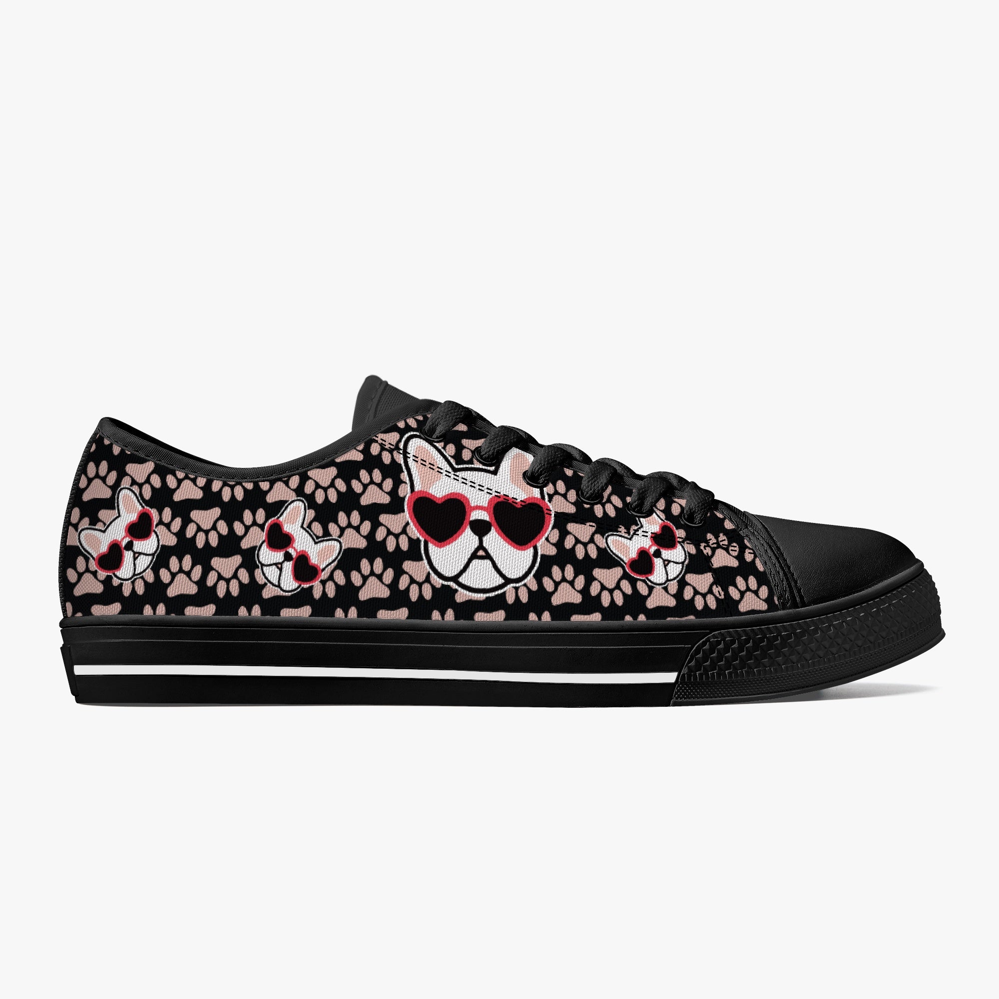 French Bulldog Classic Classic Sneakers for Dog Park Days-fadou